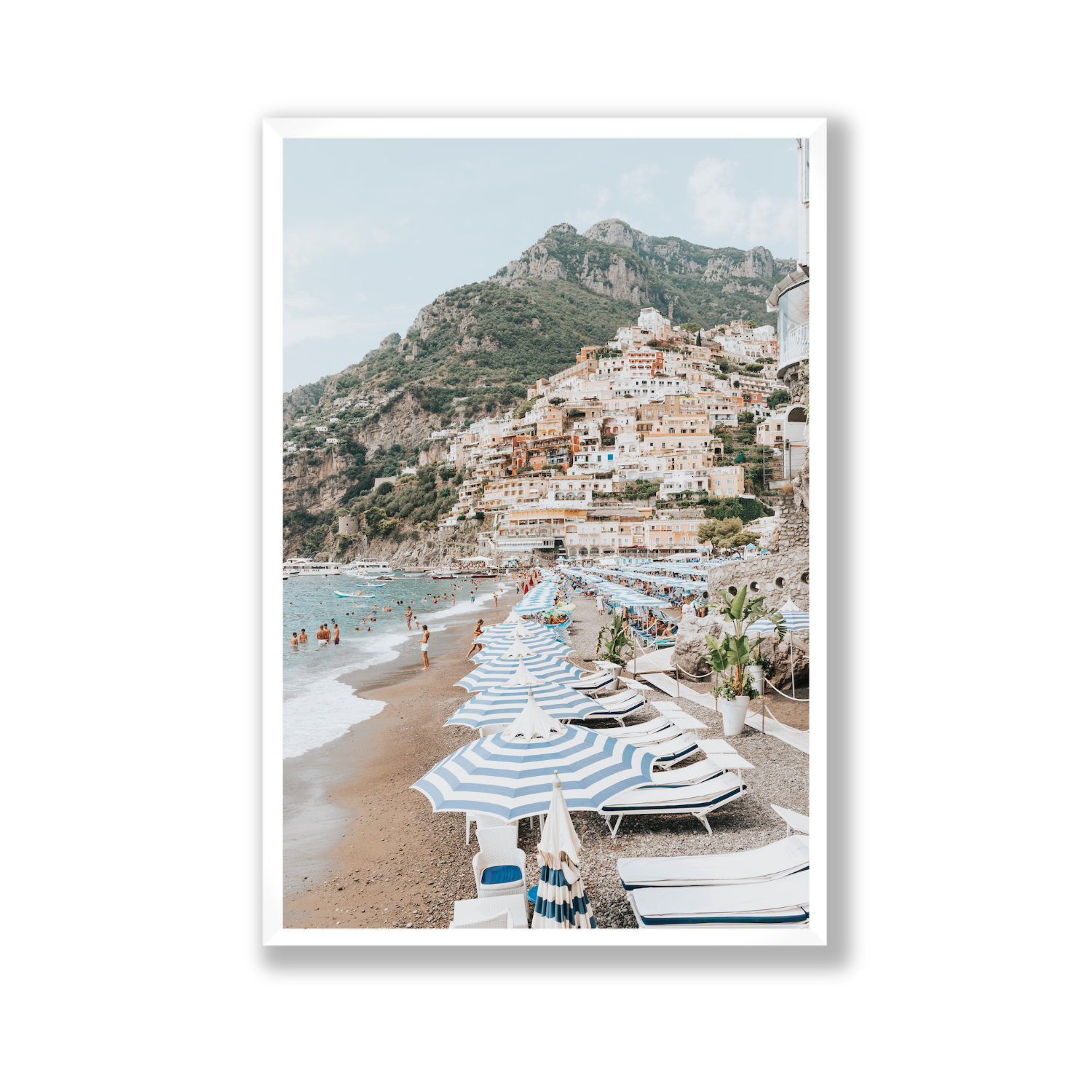 Positano Print, Italy Print - Amichi Co