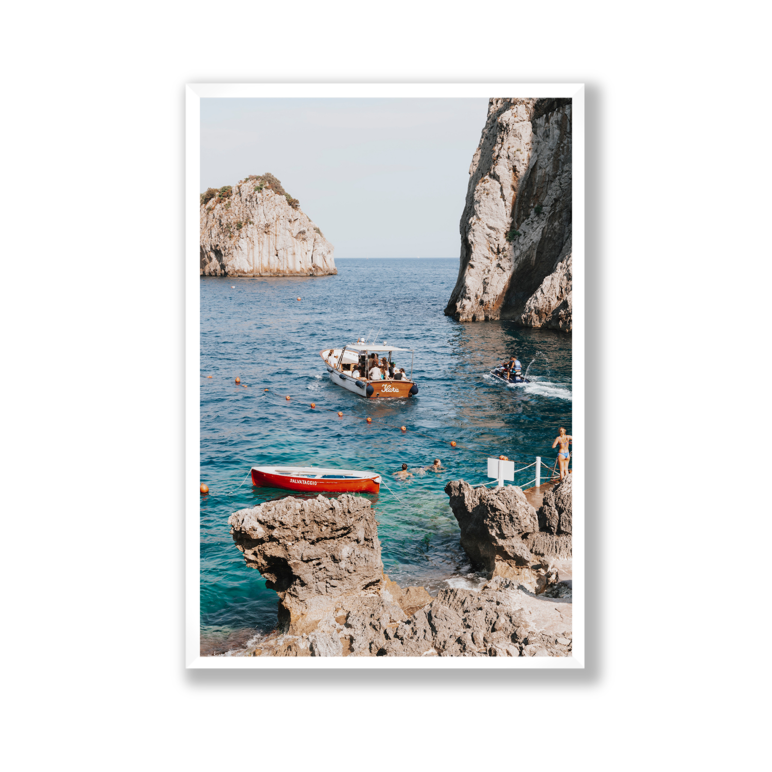 Capri Print, Italy Print - Amichi Co