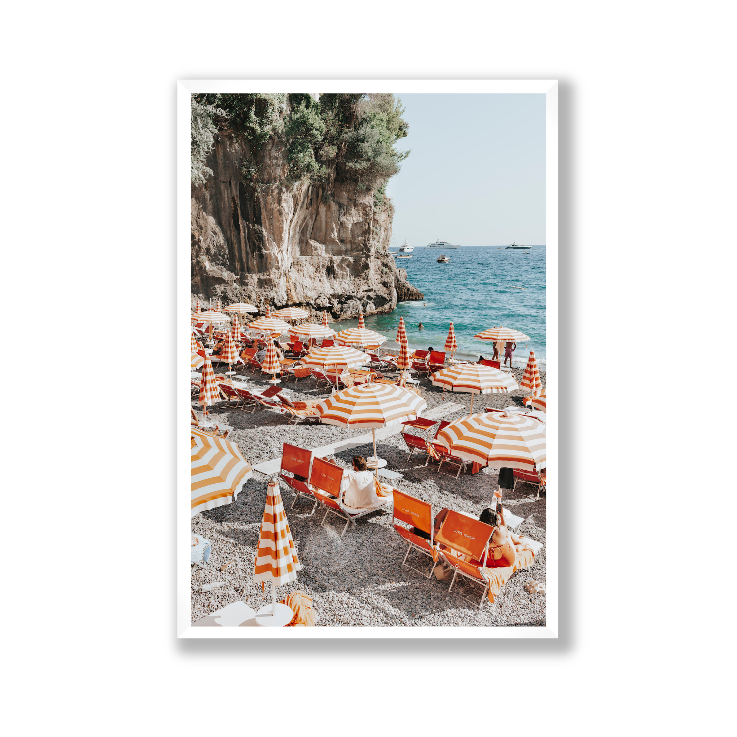 Positano Print, Italy Print - Amichi Co