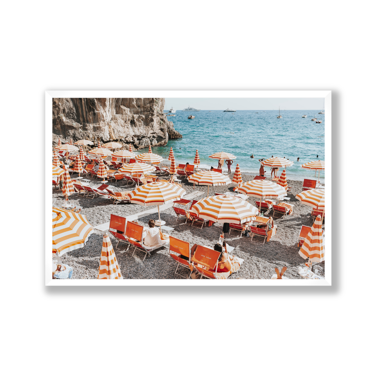 Positano Print, Italy Print - Amichi Co