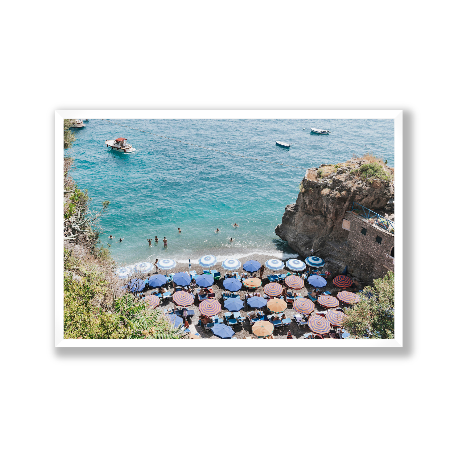 Positano Print, Italy Print - Amichi Co