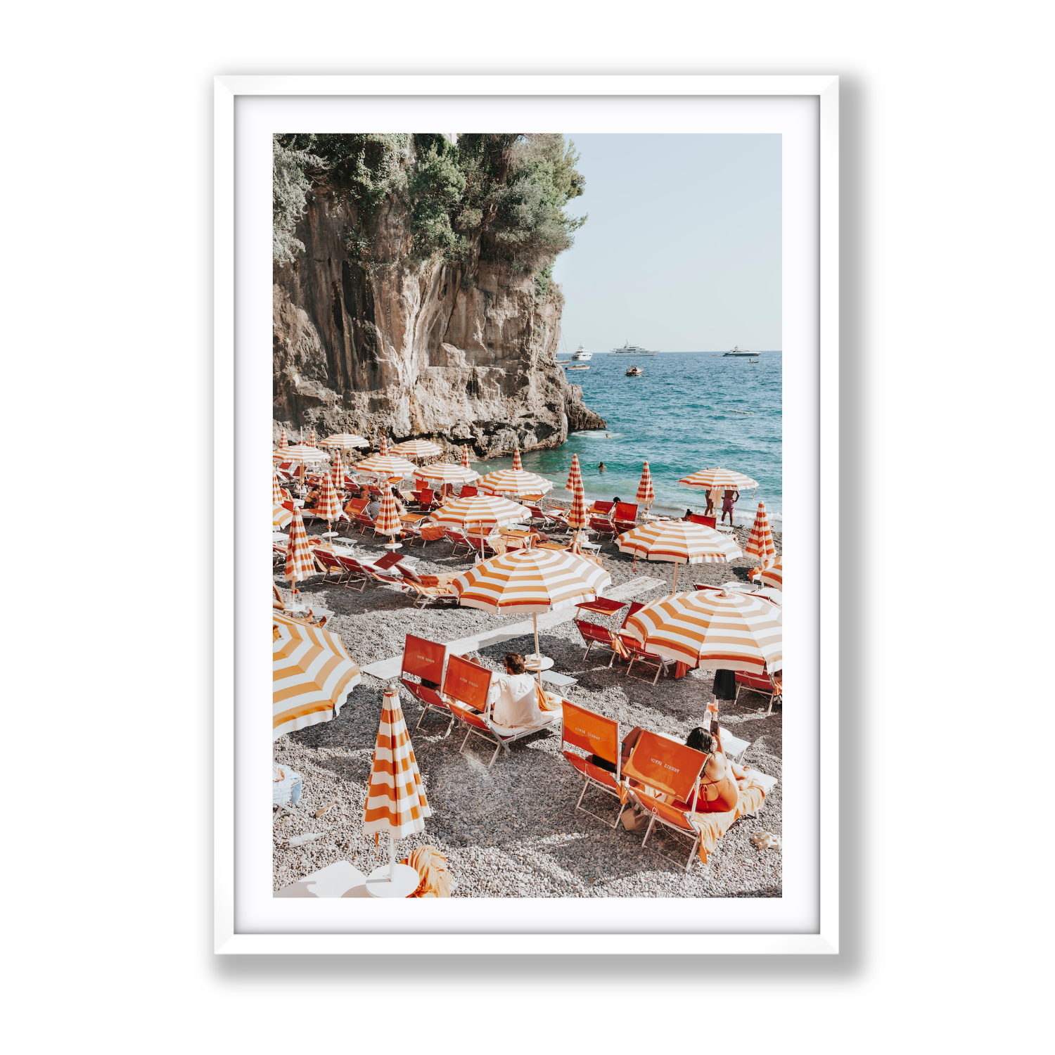 Positano Print, Italy Print - Amichi Co