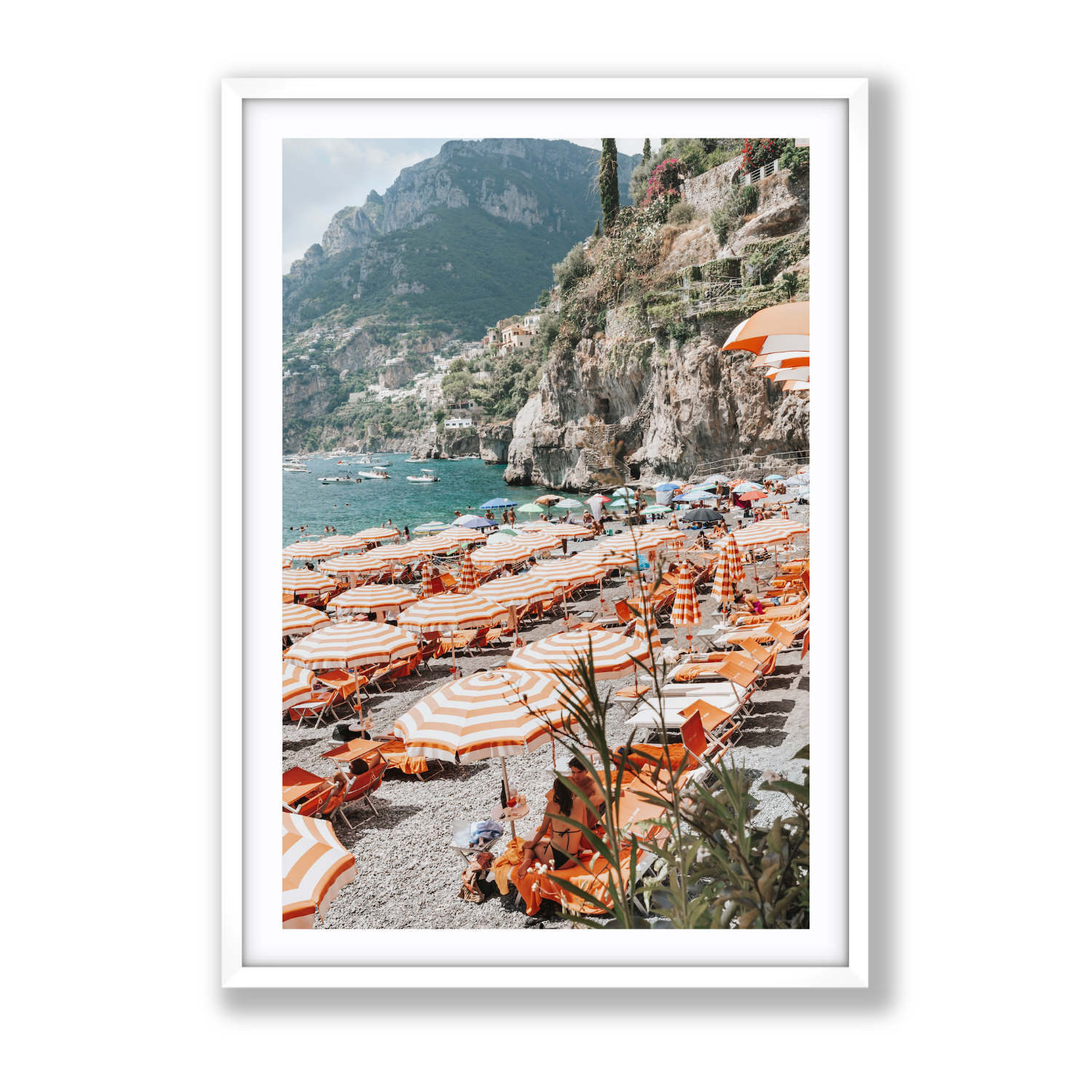 Positano Print, Italy Print - Amichi Co