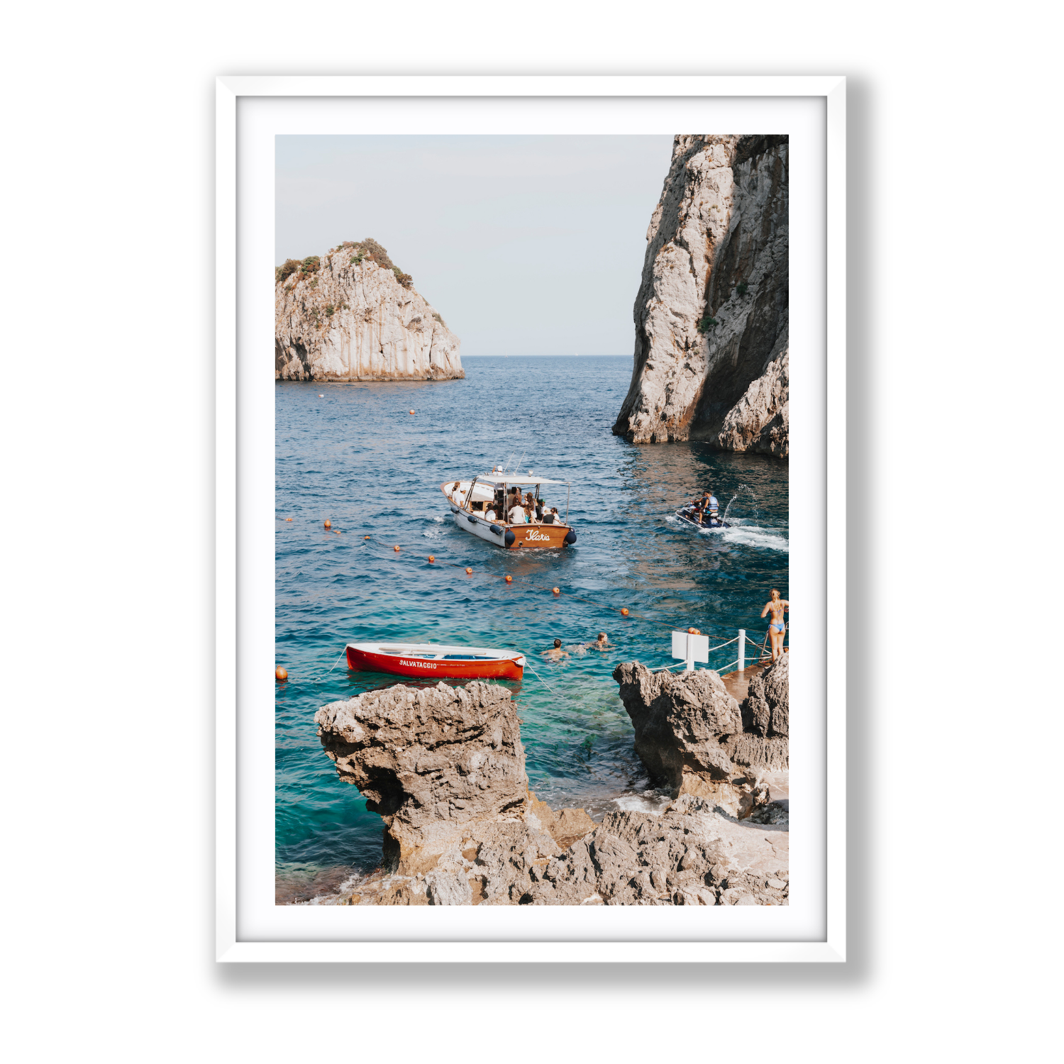 Capri Print, Italy Print - Amichi Co