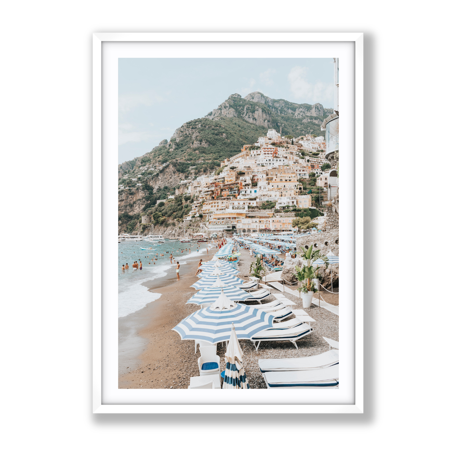 Positano Print, Italy Print - Amichi Co