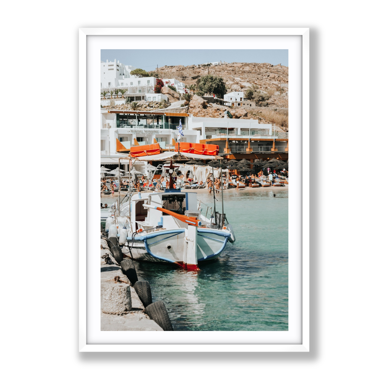 Mykonos Print, Greece Print - Amichi Co