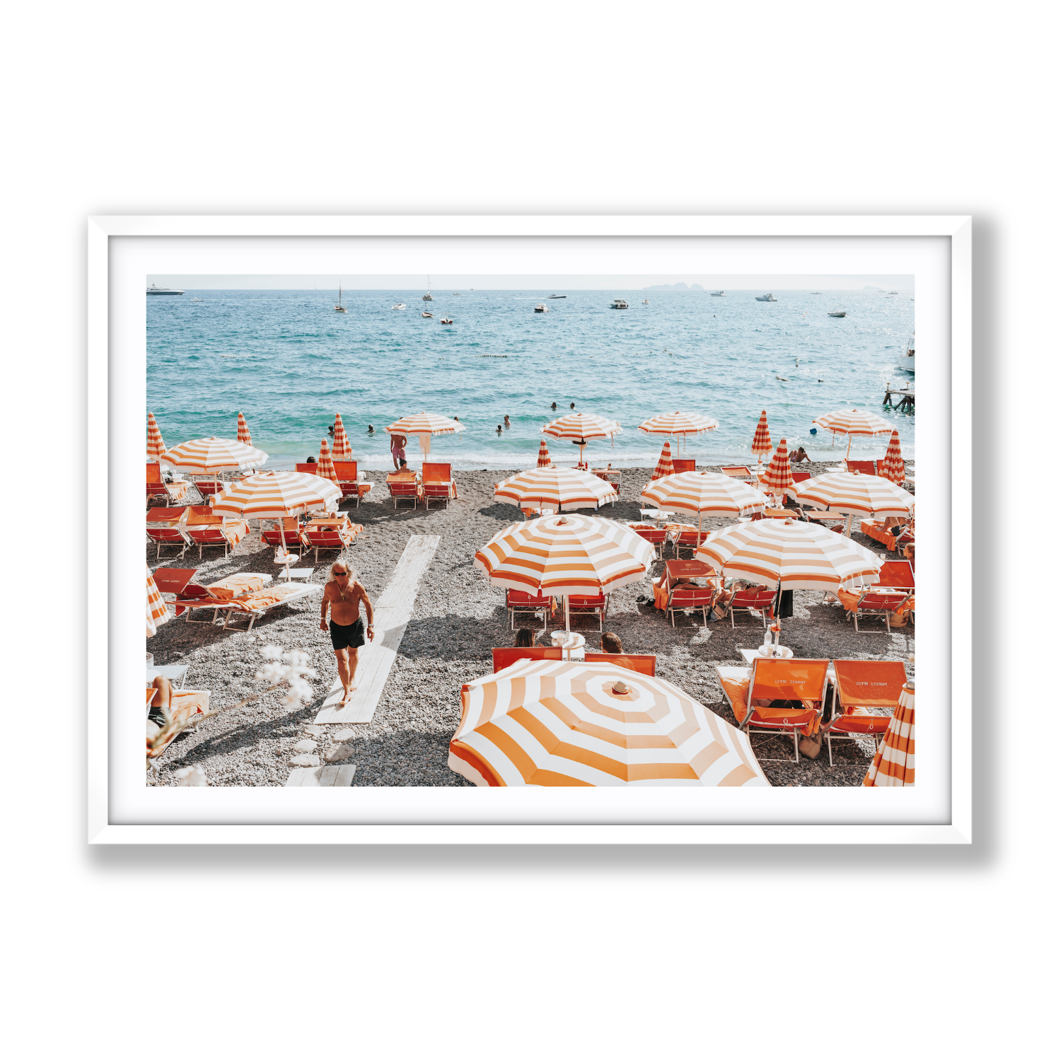 Positano Print, Italy Print - Amichi Co