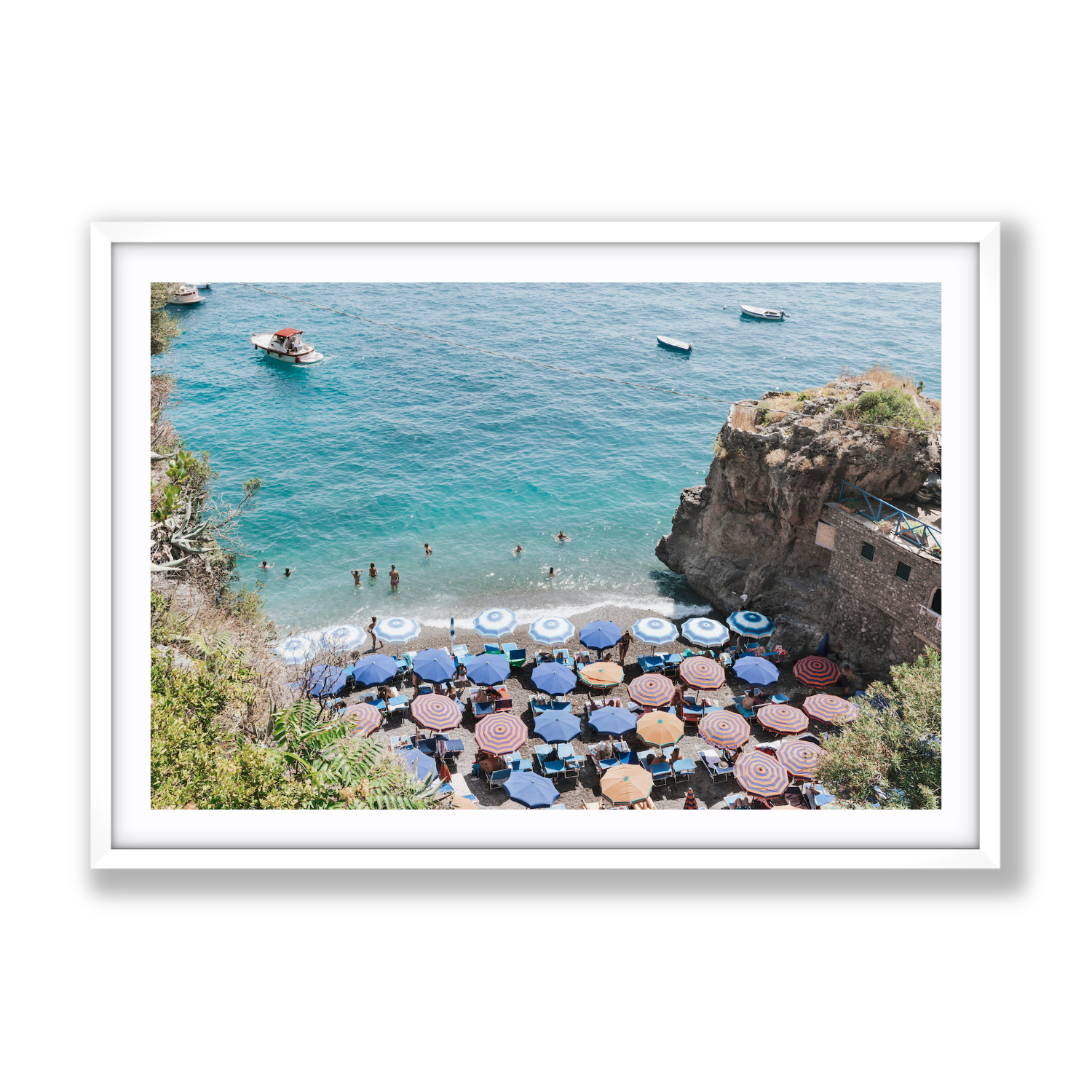 Positano Print, Italy Print - Amichi Co