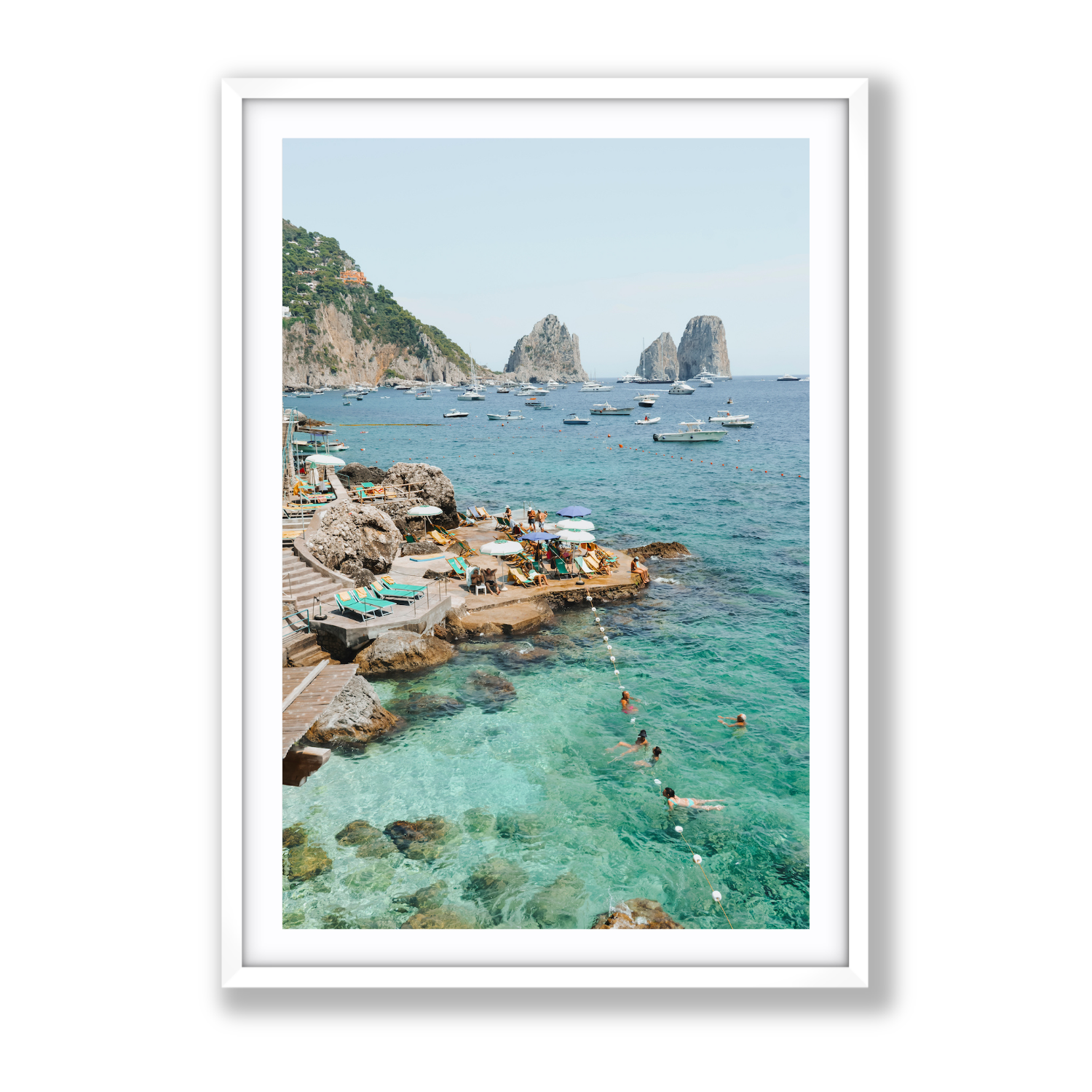 Capri Print, Italy Print - Amichi Co