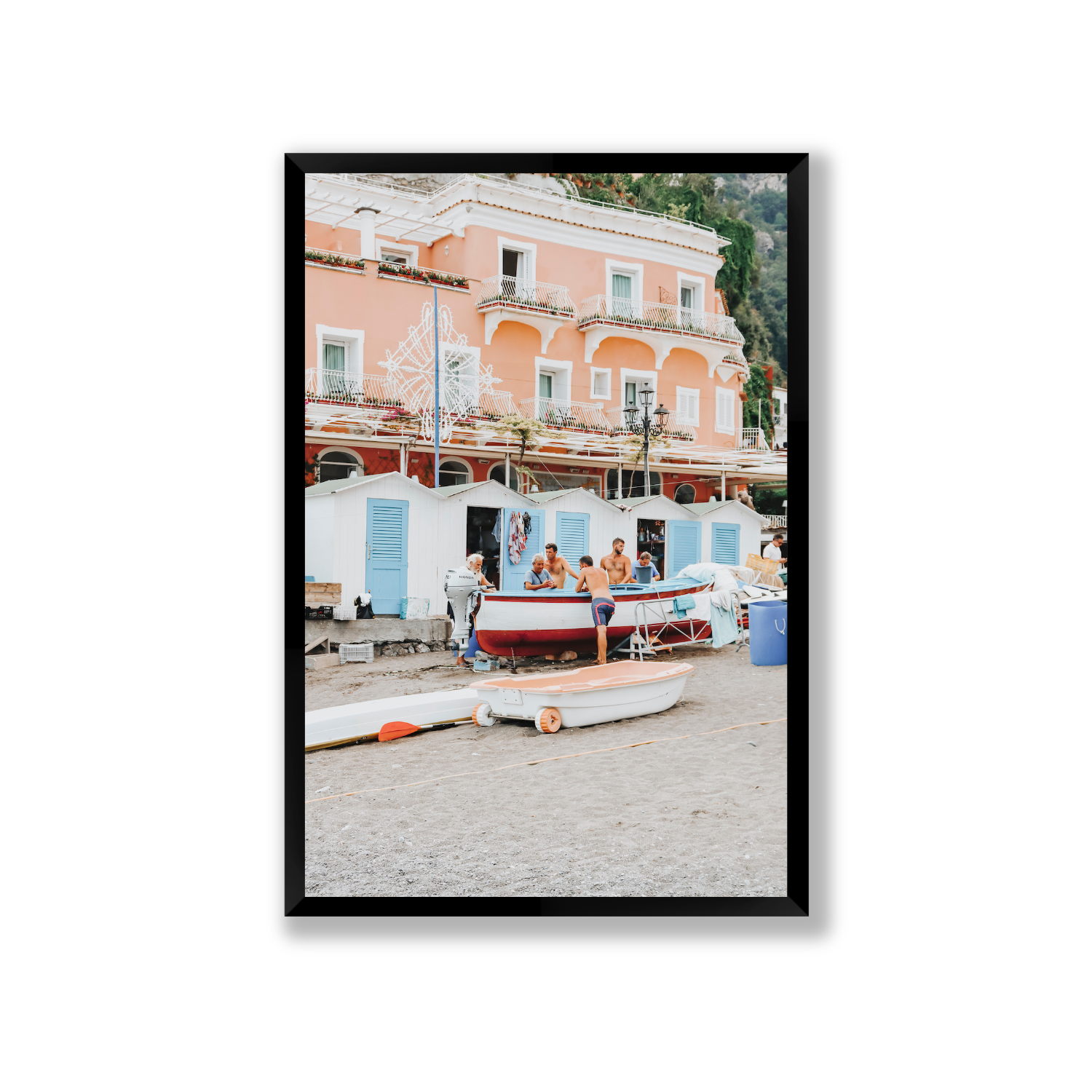 Positano Print, Italy Print - Amichi Co