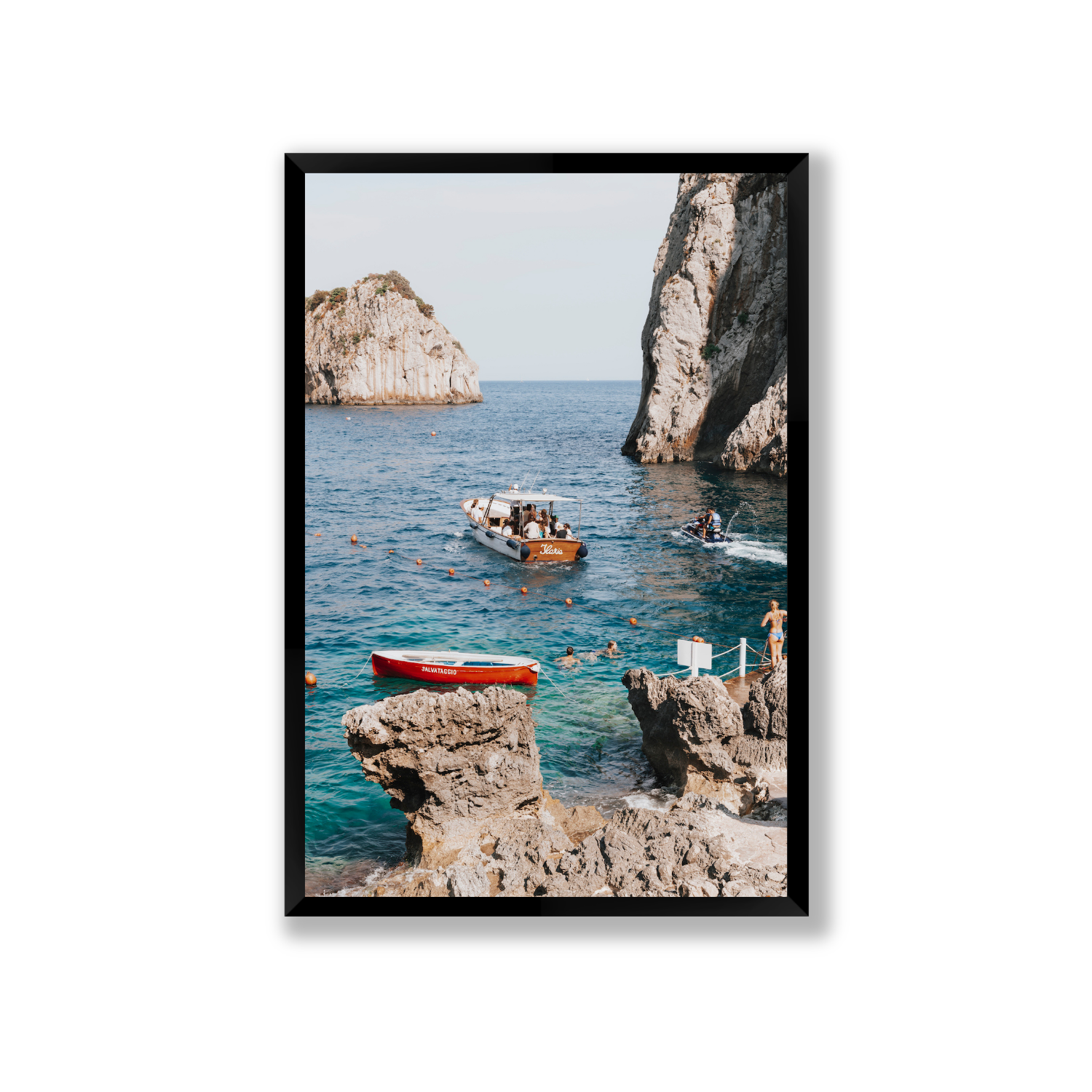 Capri Print, Italy Print - Amichi Co