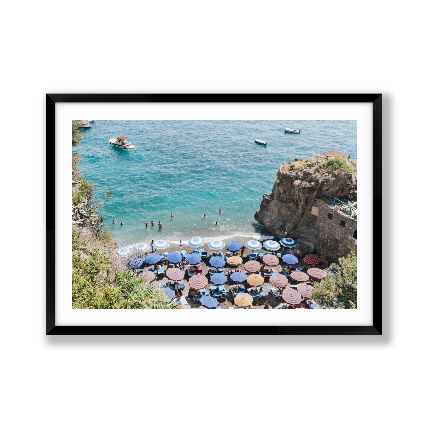 Positano Print, Italy Print - Amichi Co