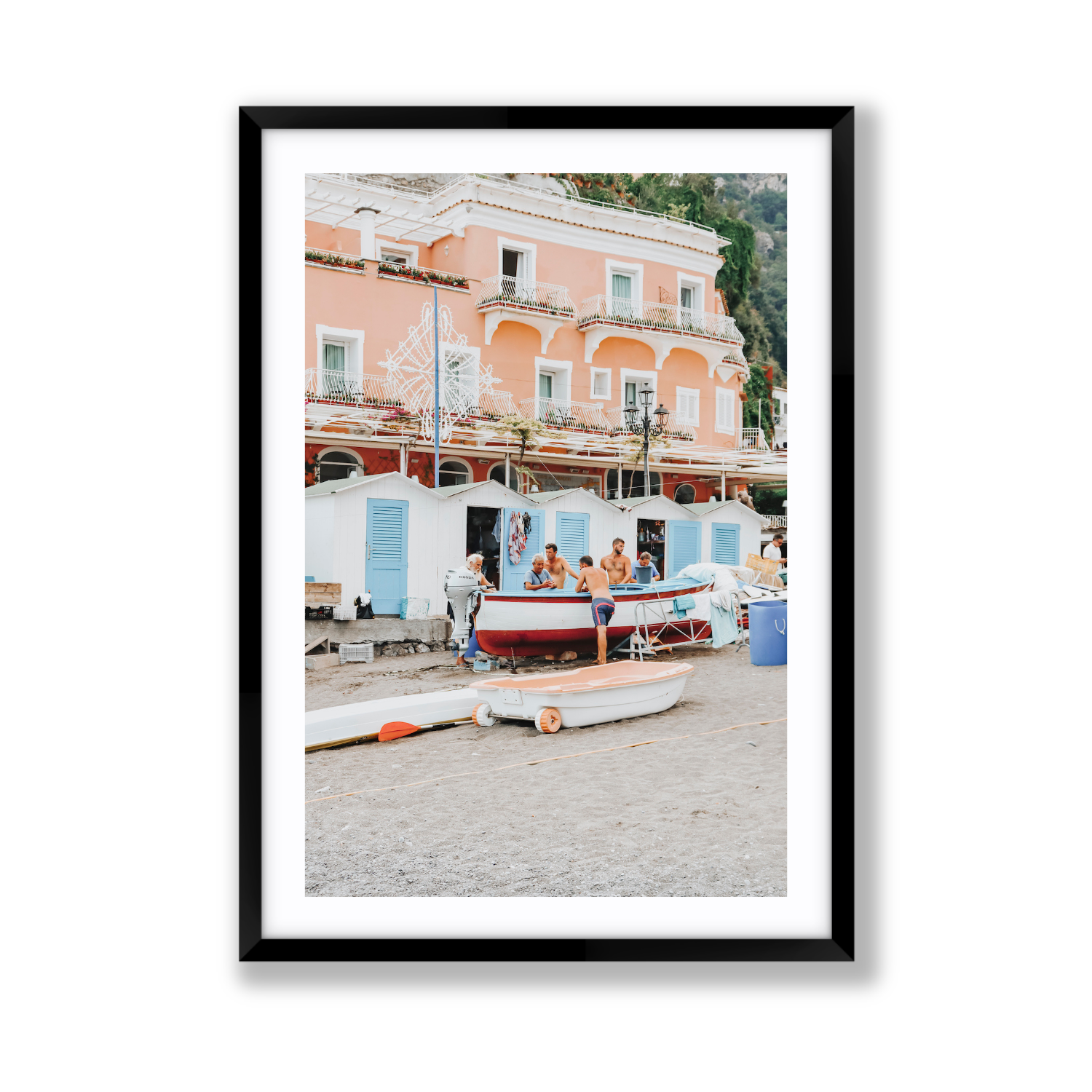 Positano Print, Italy Print - Amichi Co