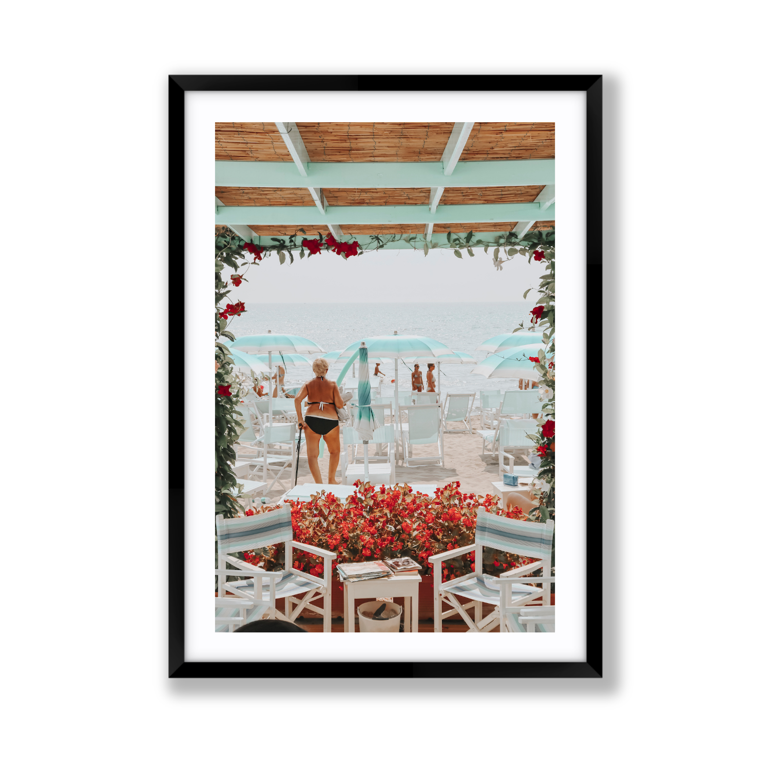 Alassio Print, Italy Print - Amichi Co