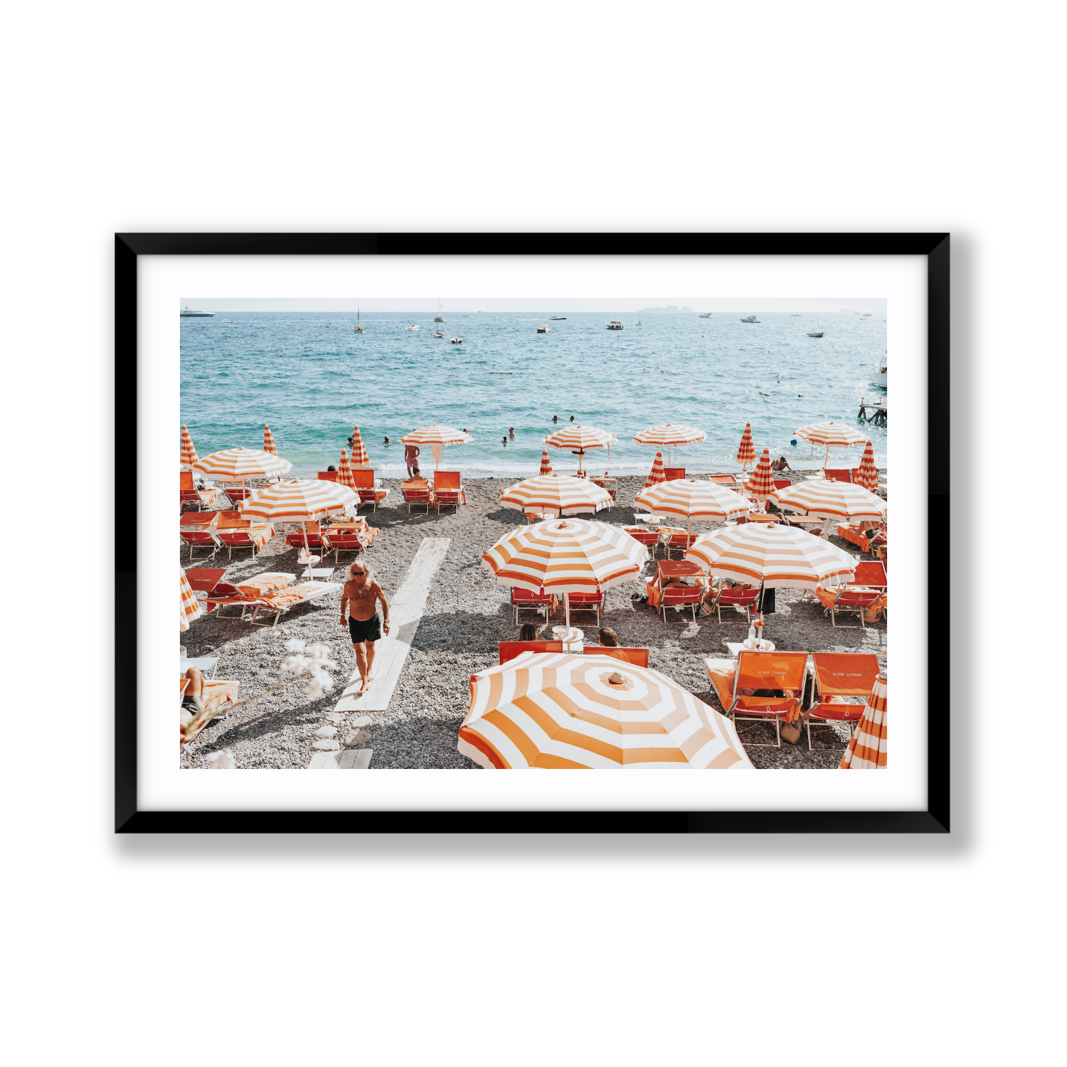 Positano Print, Italy Print - Amichi Co