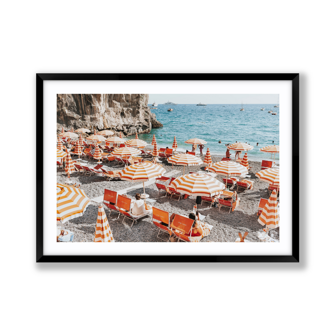 Positano Print, Italy Print - Amichi Co