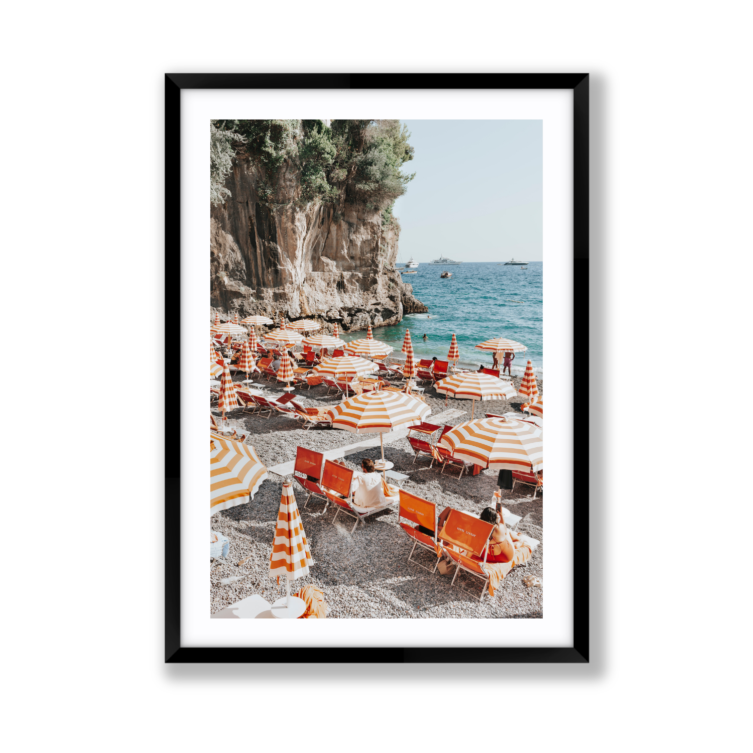 Positano Print, Italy Print - Amichi Co