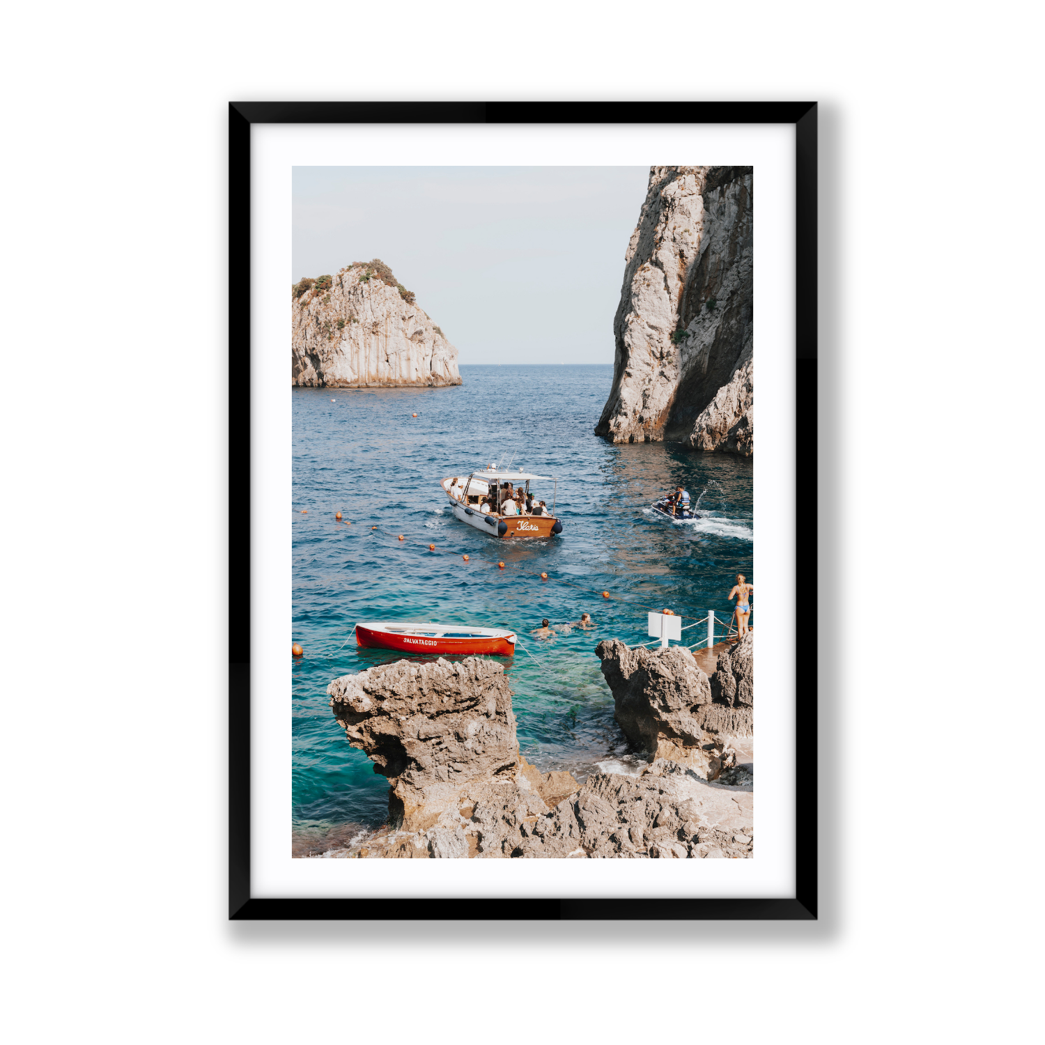 Capri Print, Italy Print - Amichi Co