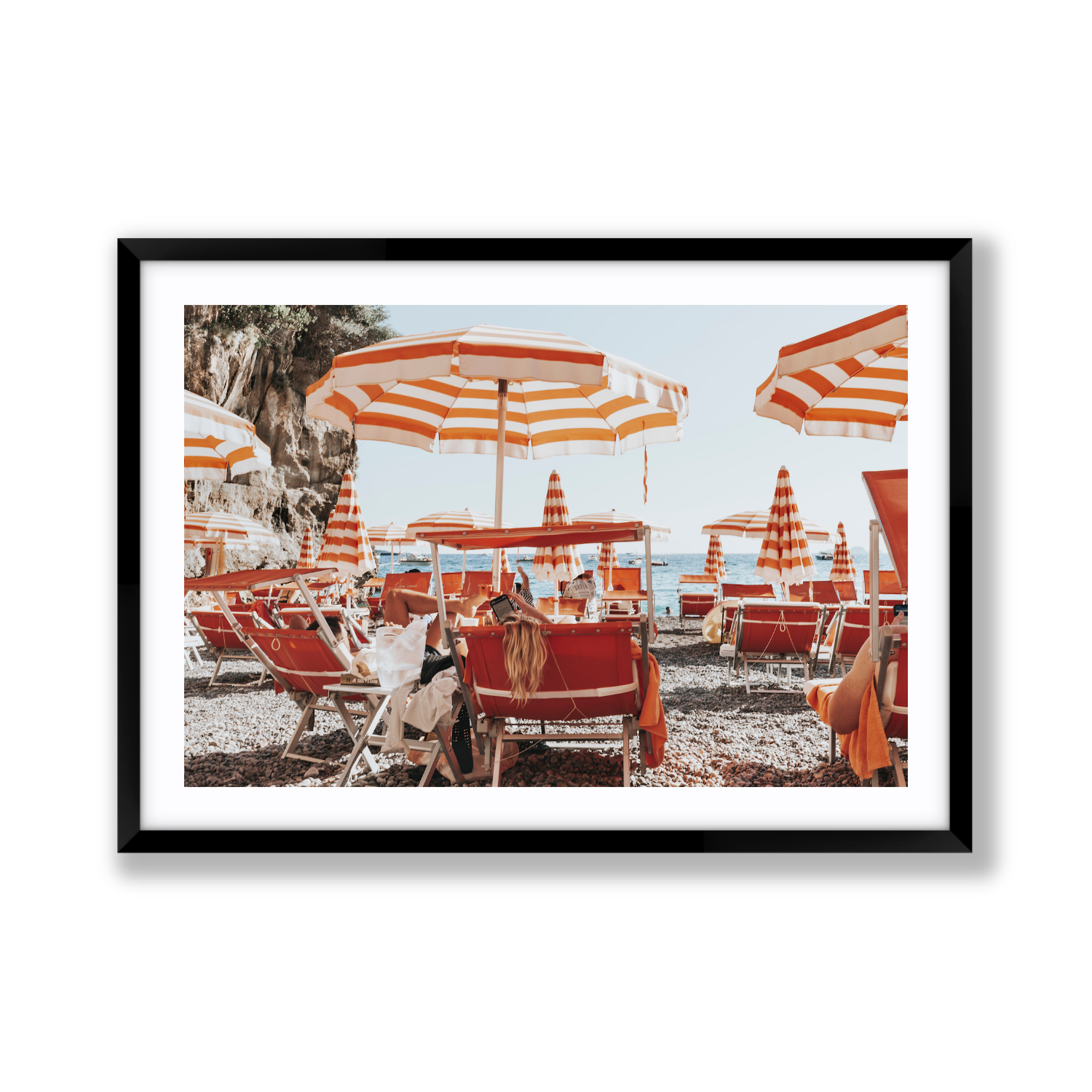 Positano Print, Italy Print - Amichi Co