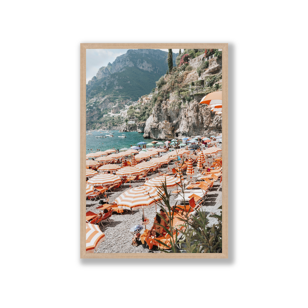 Positano Print, Italy Print - Amichi Co