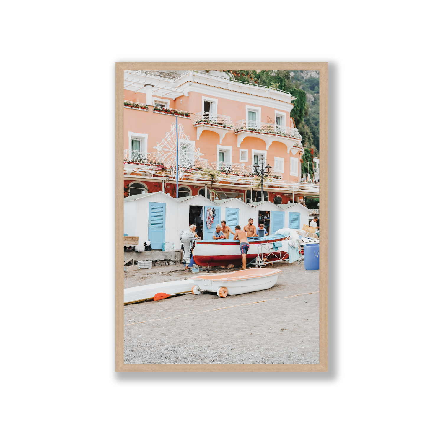 Positano Print, Italy Print - Amichi Co