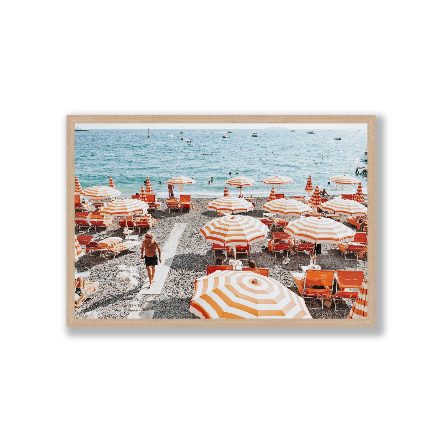 Positano Print, Italy Print - Amichi Co