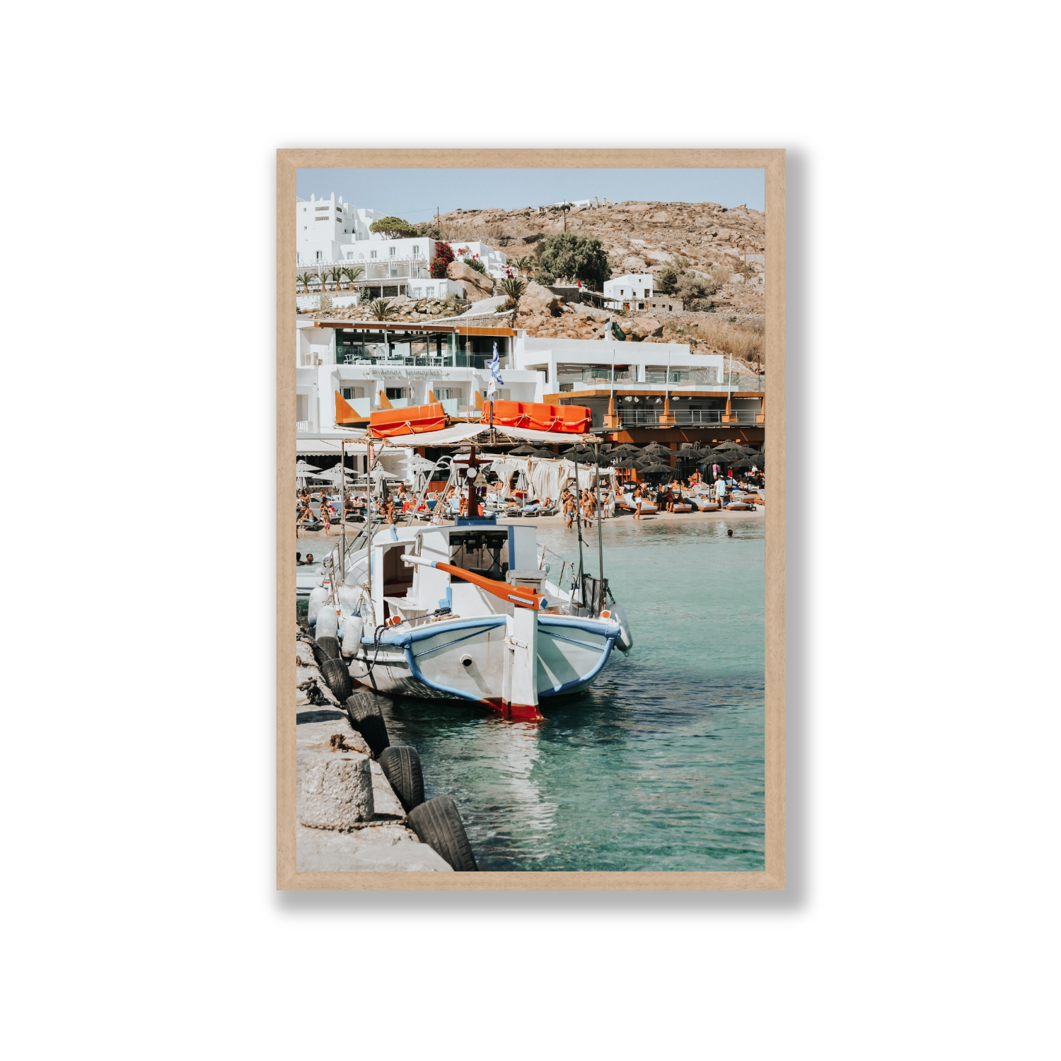 Mykonos Print, Greece Print - Amichi Co