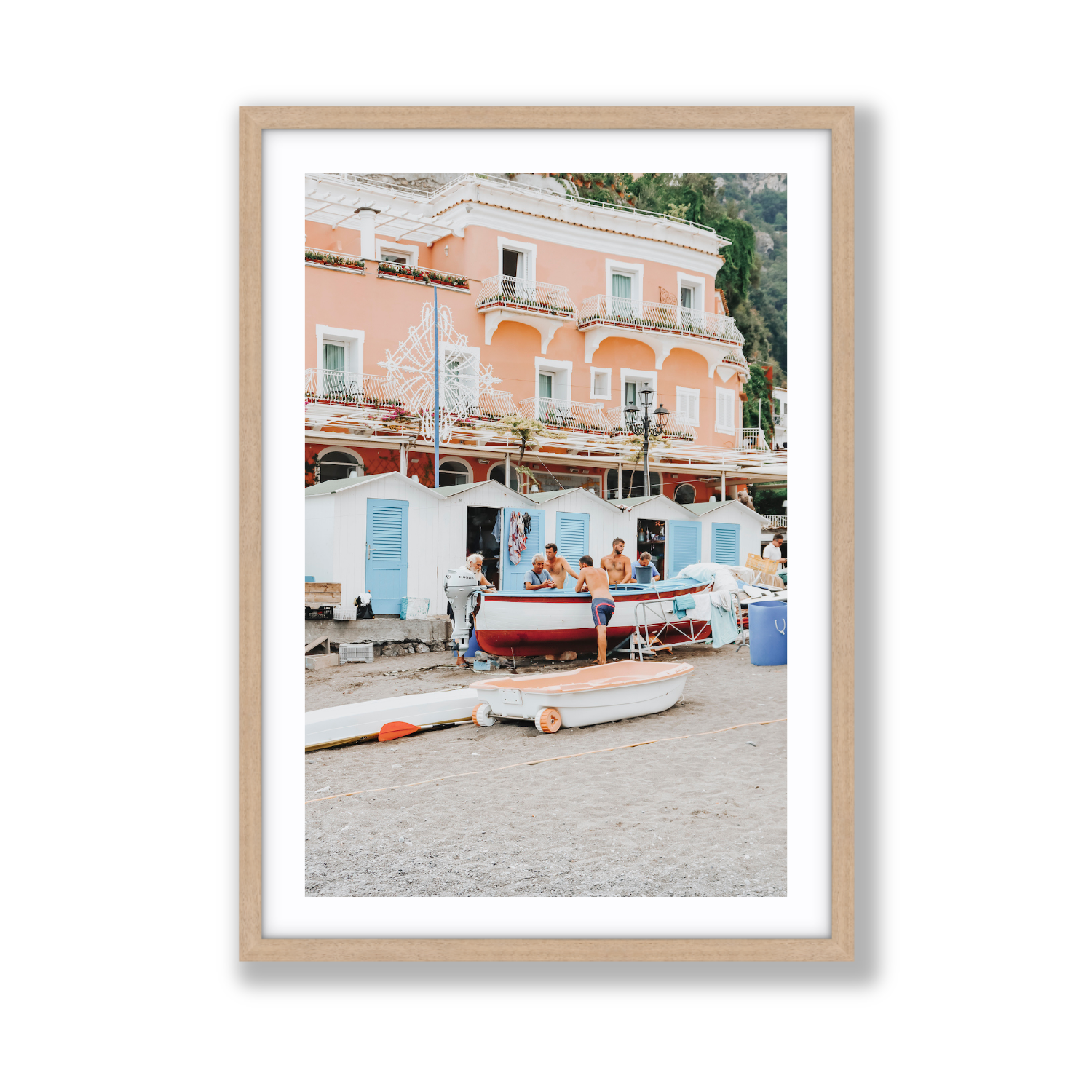 Positano Print, Italy Print - Amichi Co