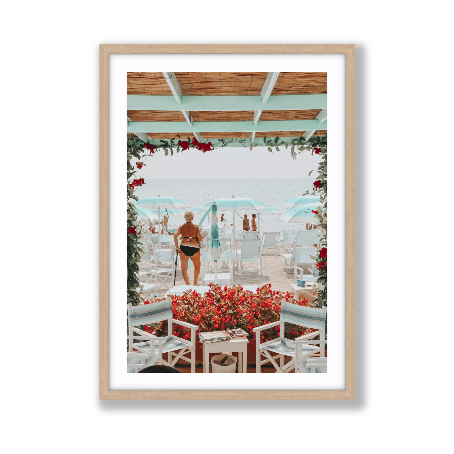 Alassio Print, Italy Print - Amichi Co