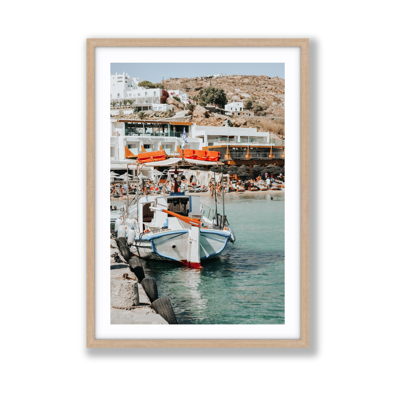 Mykonos Print, Greece Print - Amichi Co