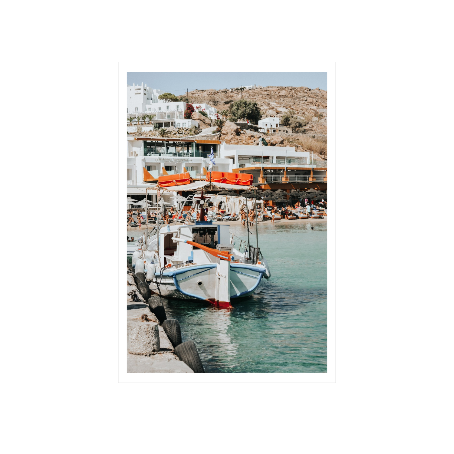 Mykonos Print, Greece Print - Amichi Co