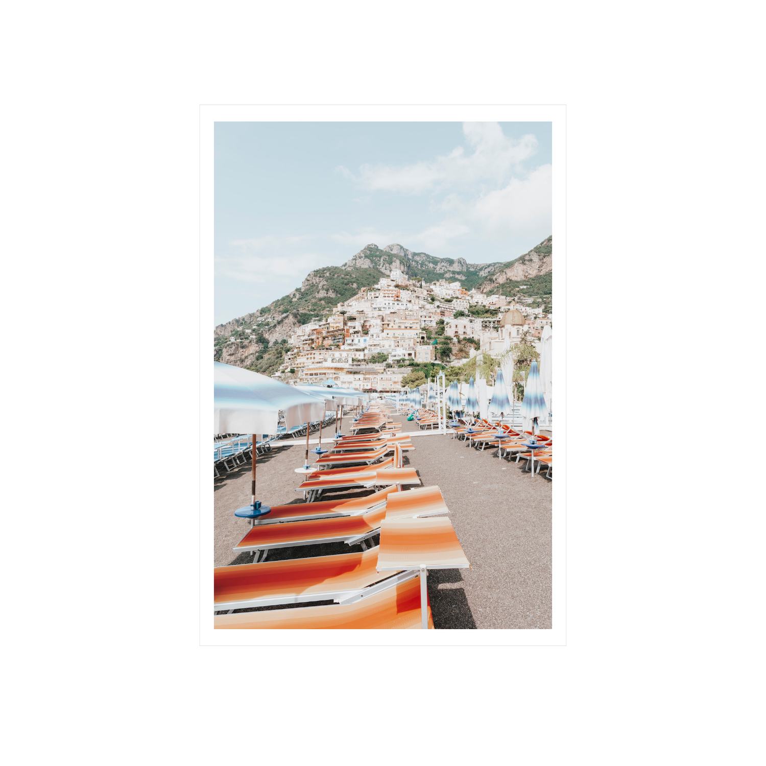 Positano Print, Italy Print - Amichi Co