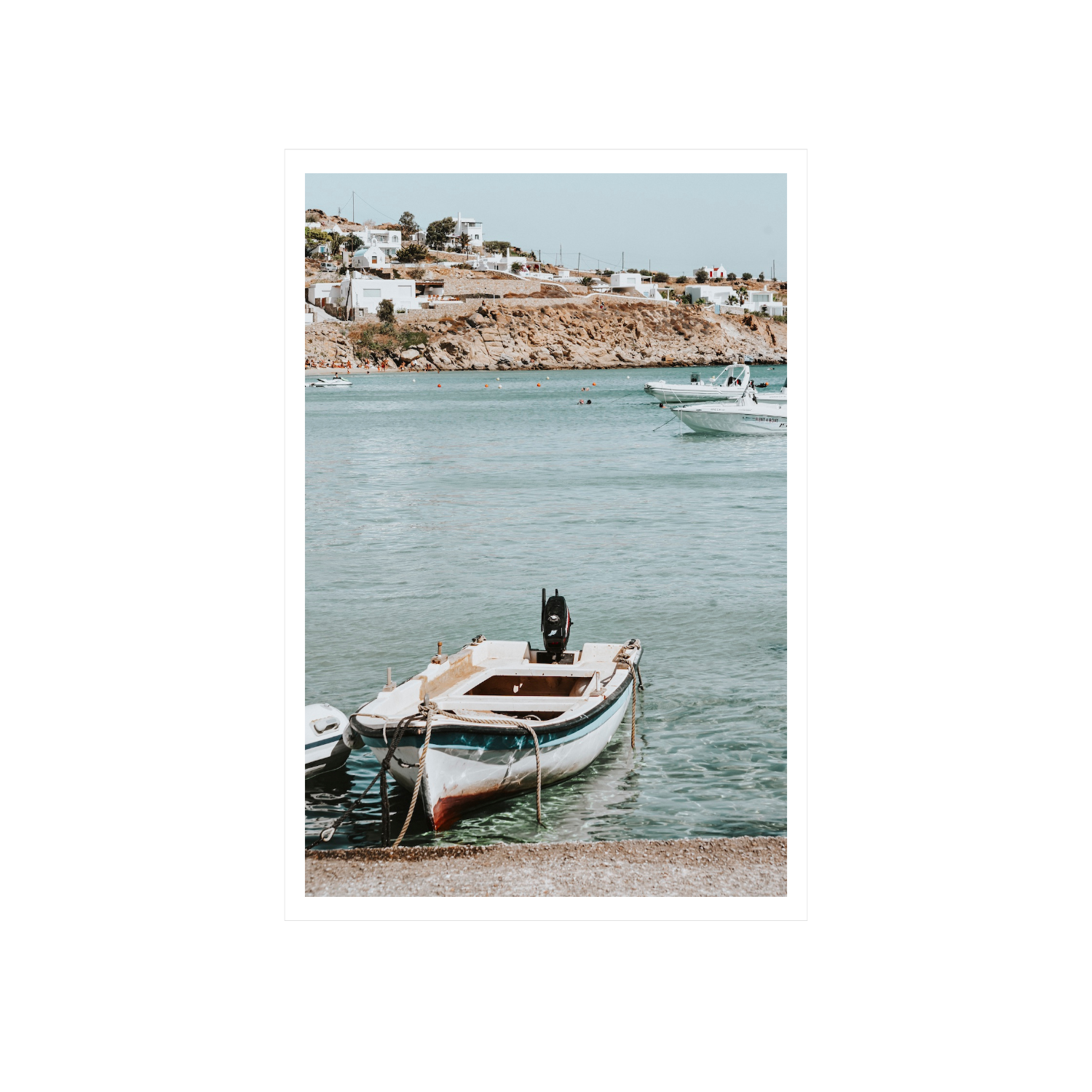 Mykonos Print, Greece Print - Amichi Co