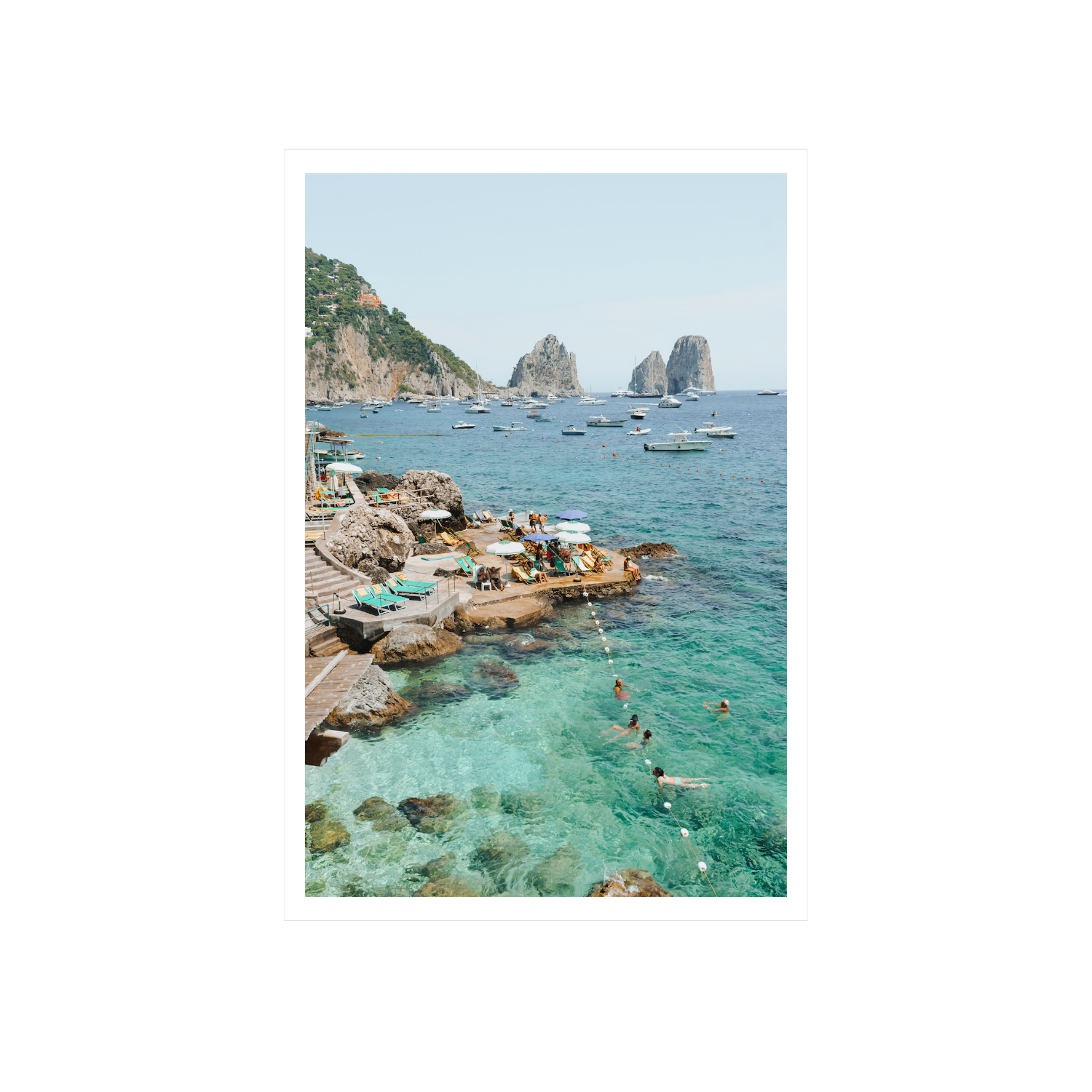 Capri Print, Italy Print - Amichi Co