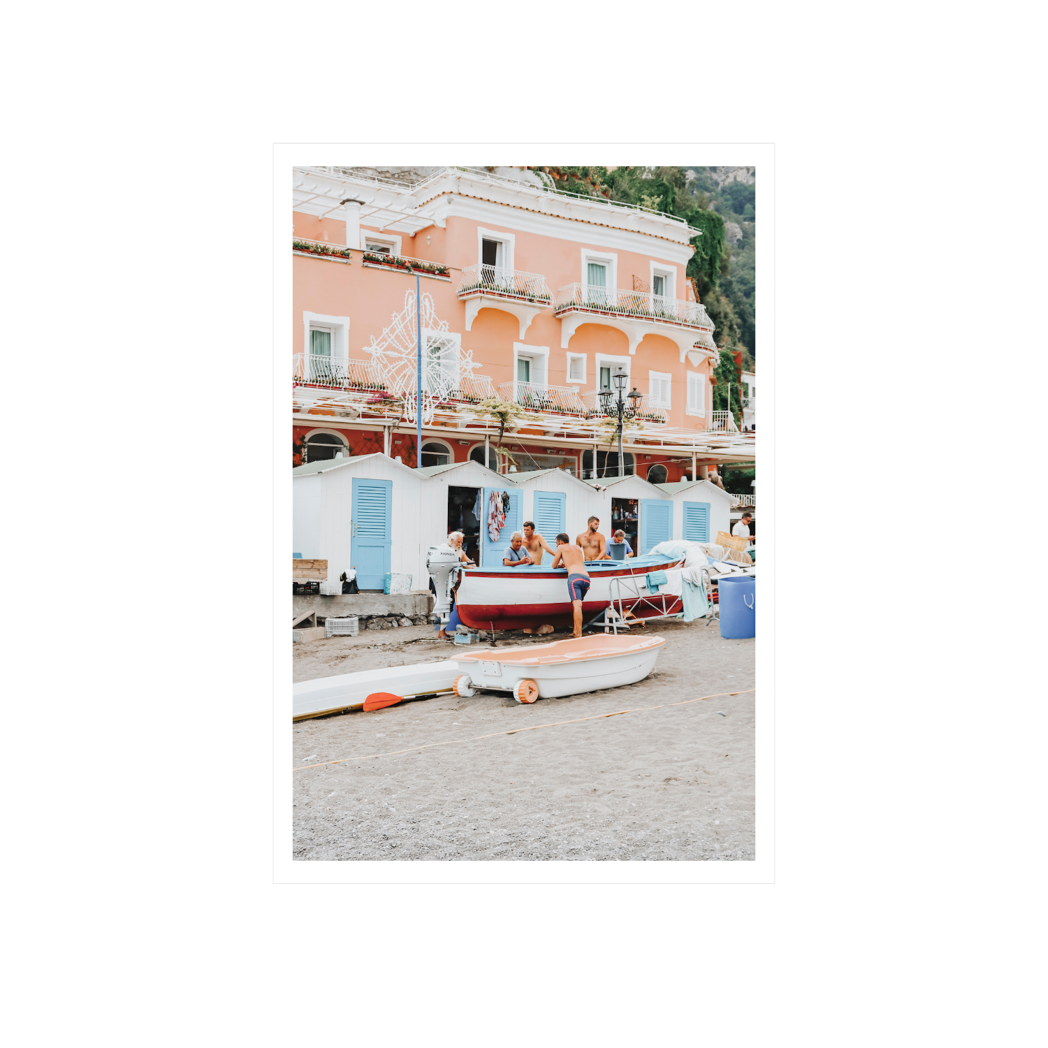 Positano Print, Italy Print - Amichi Co