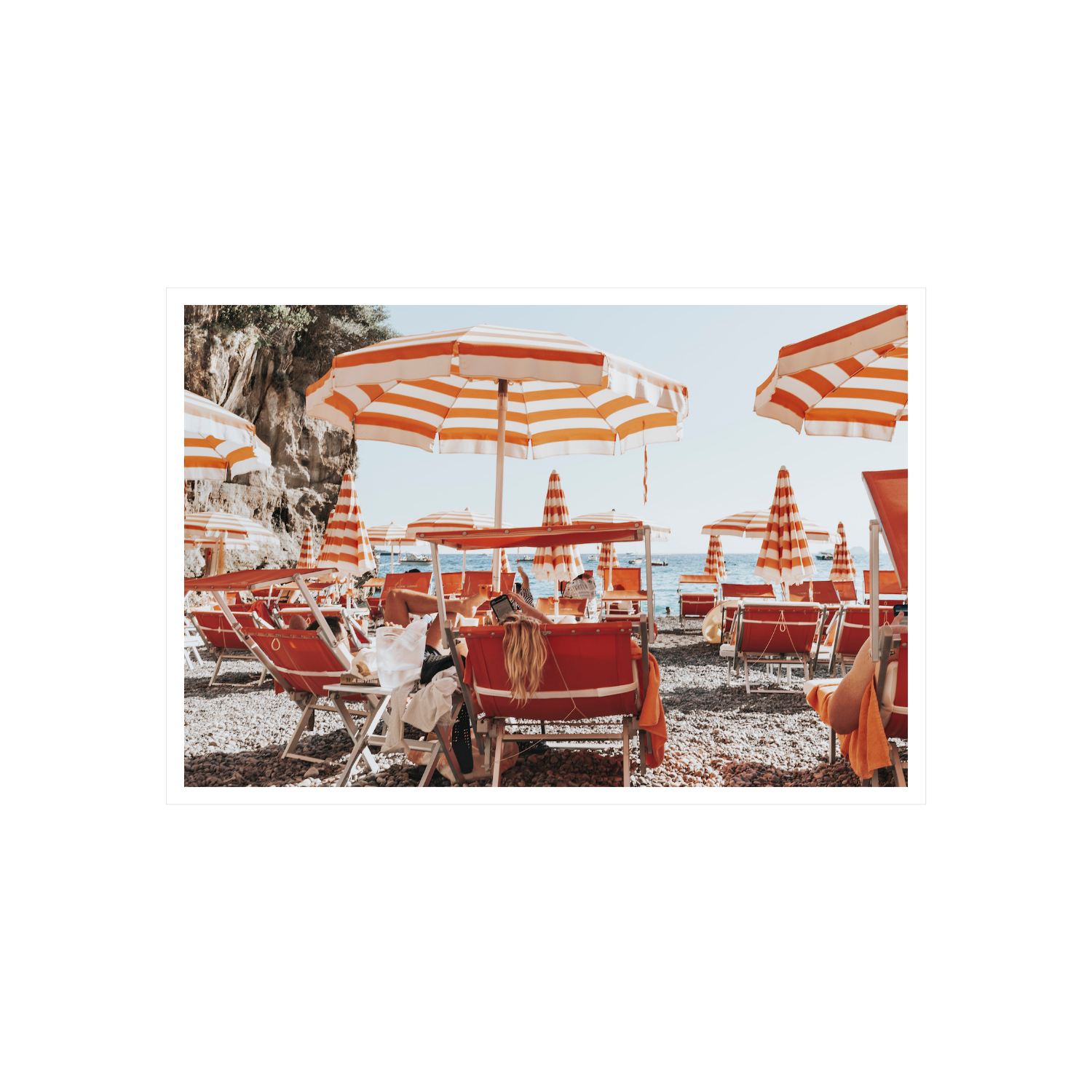 Positano Print, Italy Print - Amichi Co