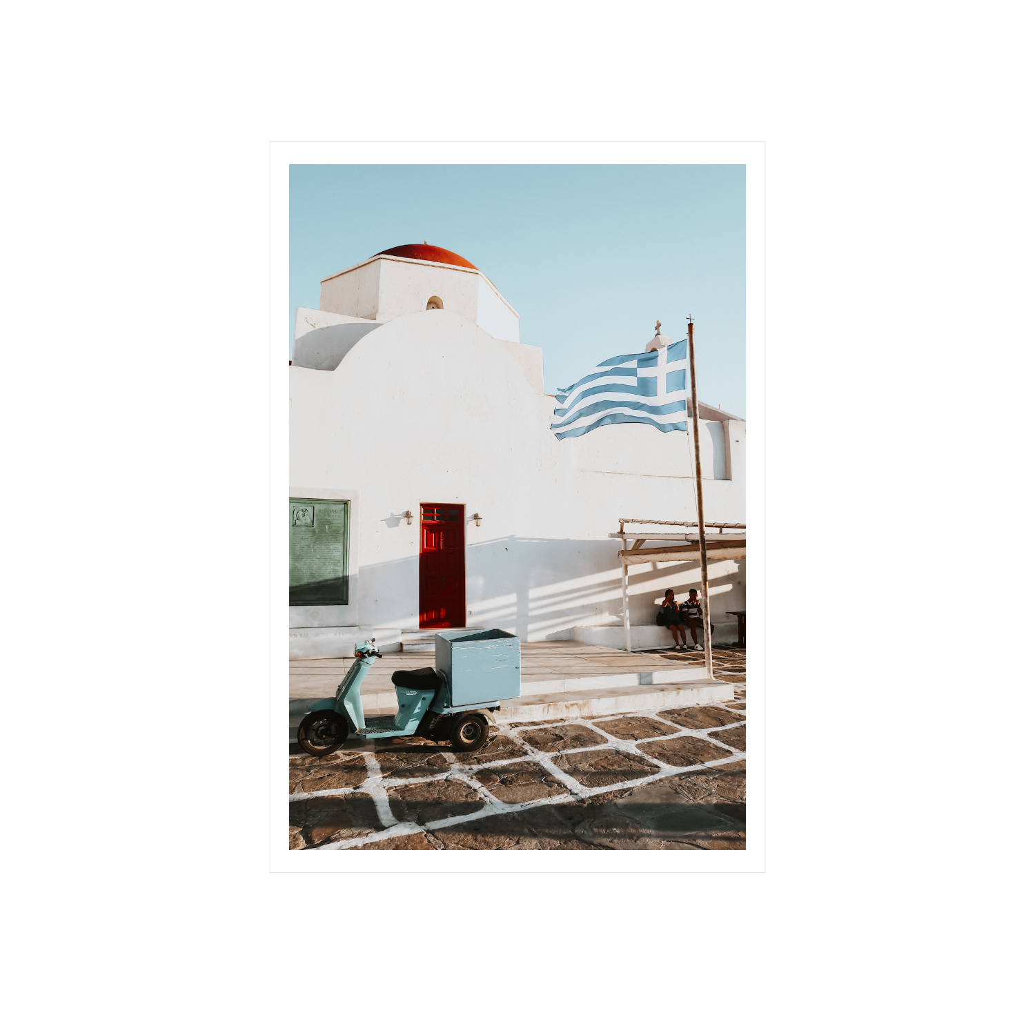 Mykonos Print, Greece Print - Amichi Co