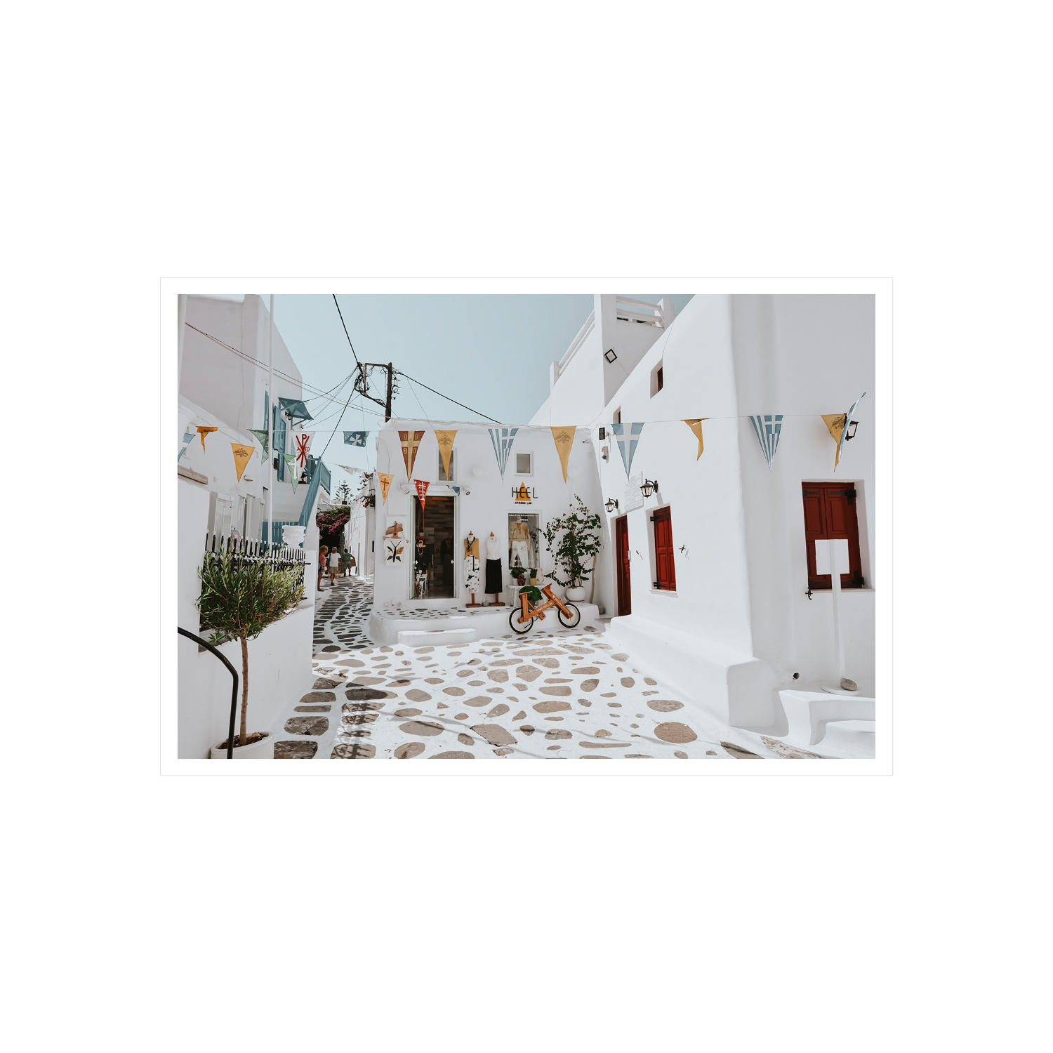 Mykonos Print, Greece Print - Amichi Co