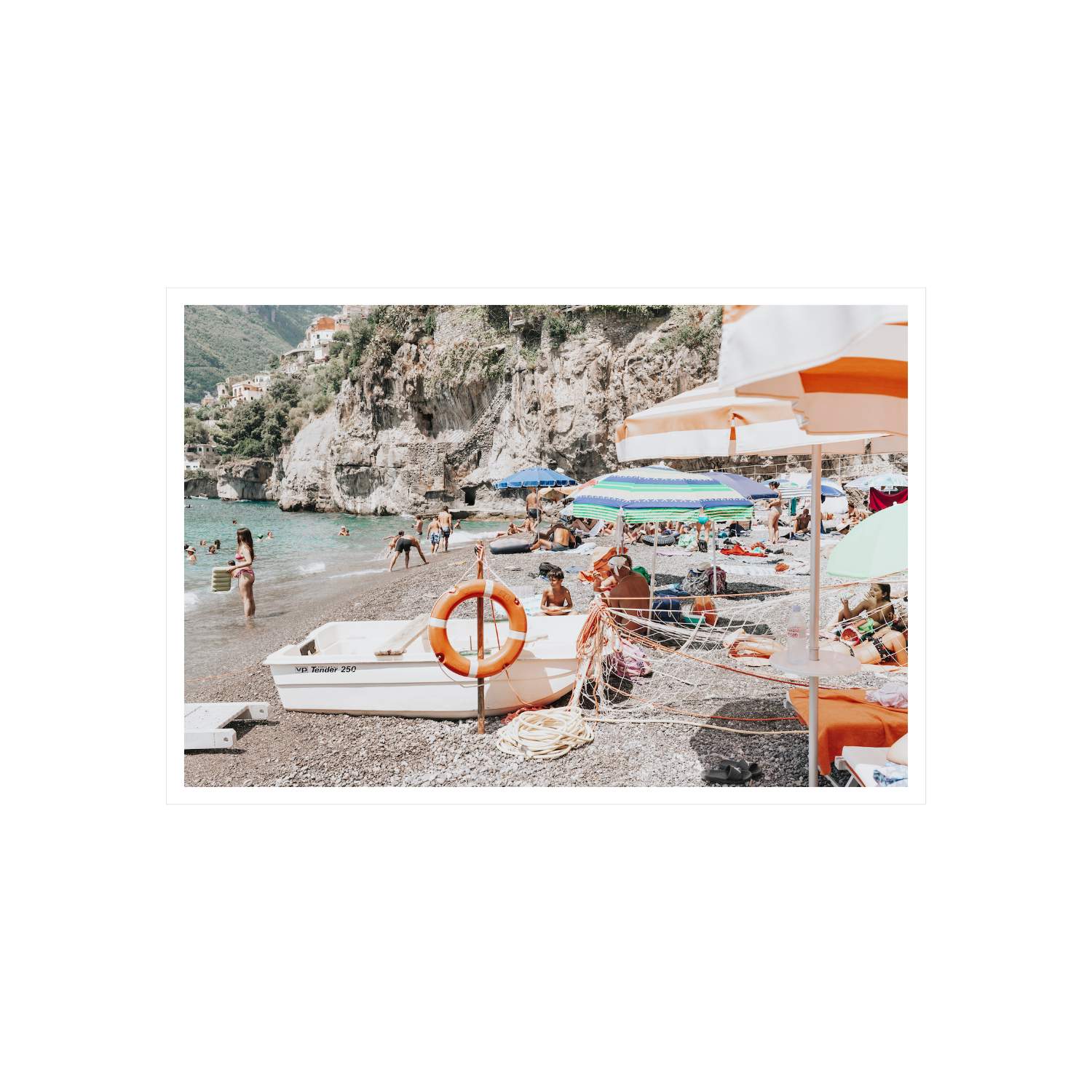 Positano Print, Italy Print - Amichi Co