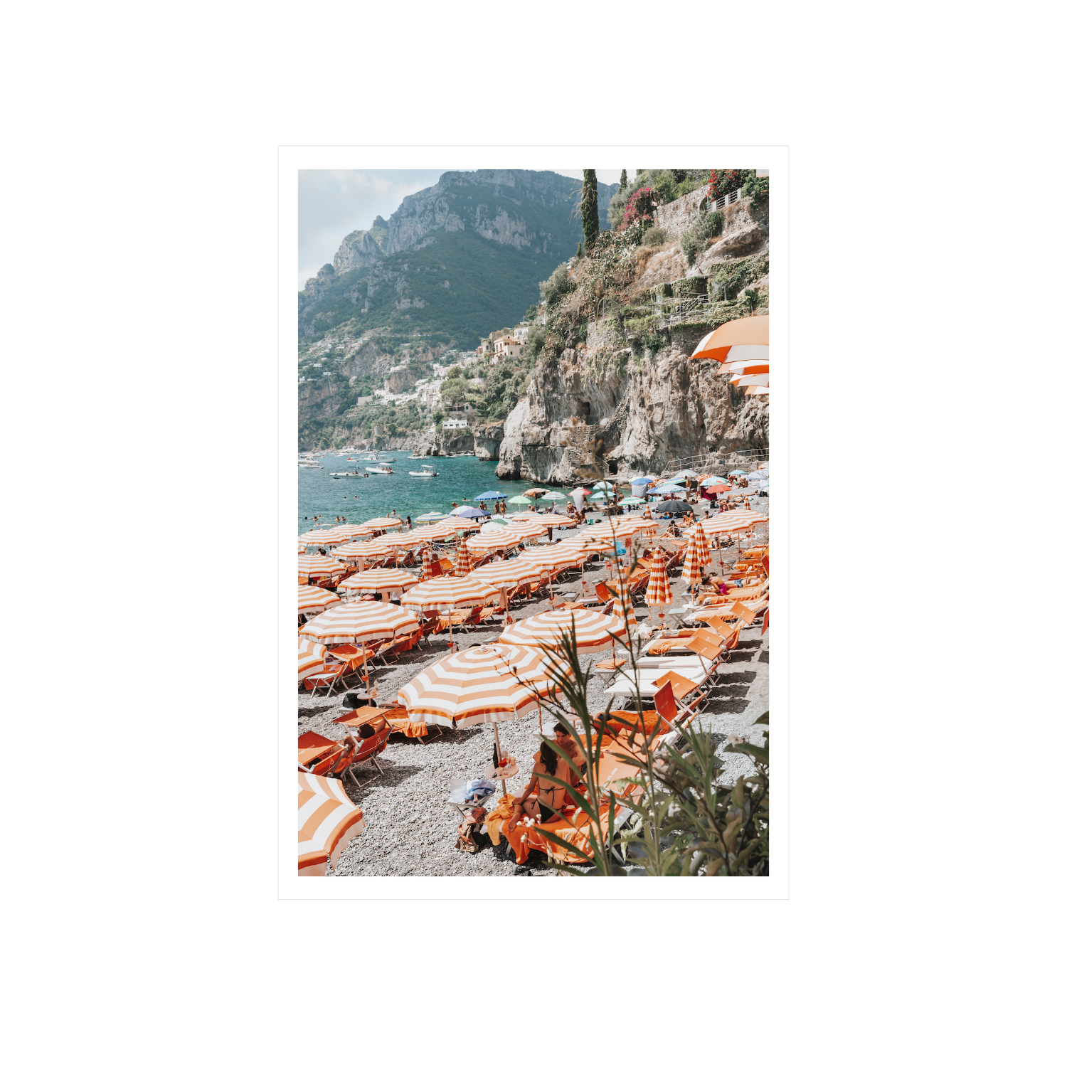 Positano Print, Italy Print - Amichi Co