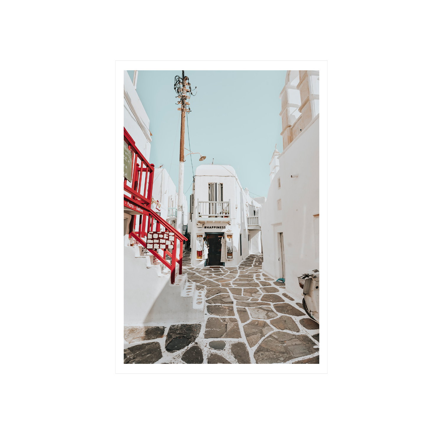 Mykonos Print, Greece Print - Amichi Co