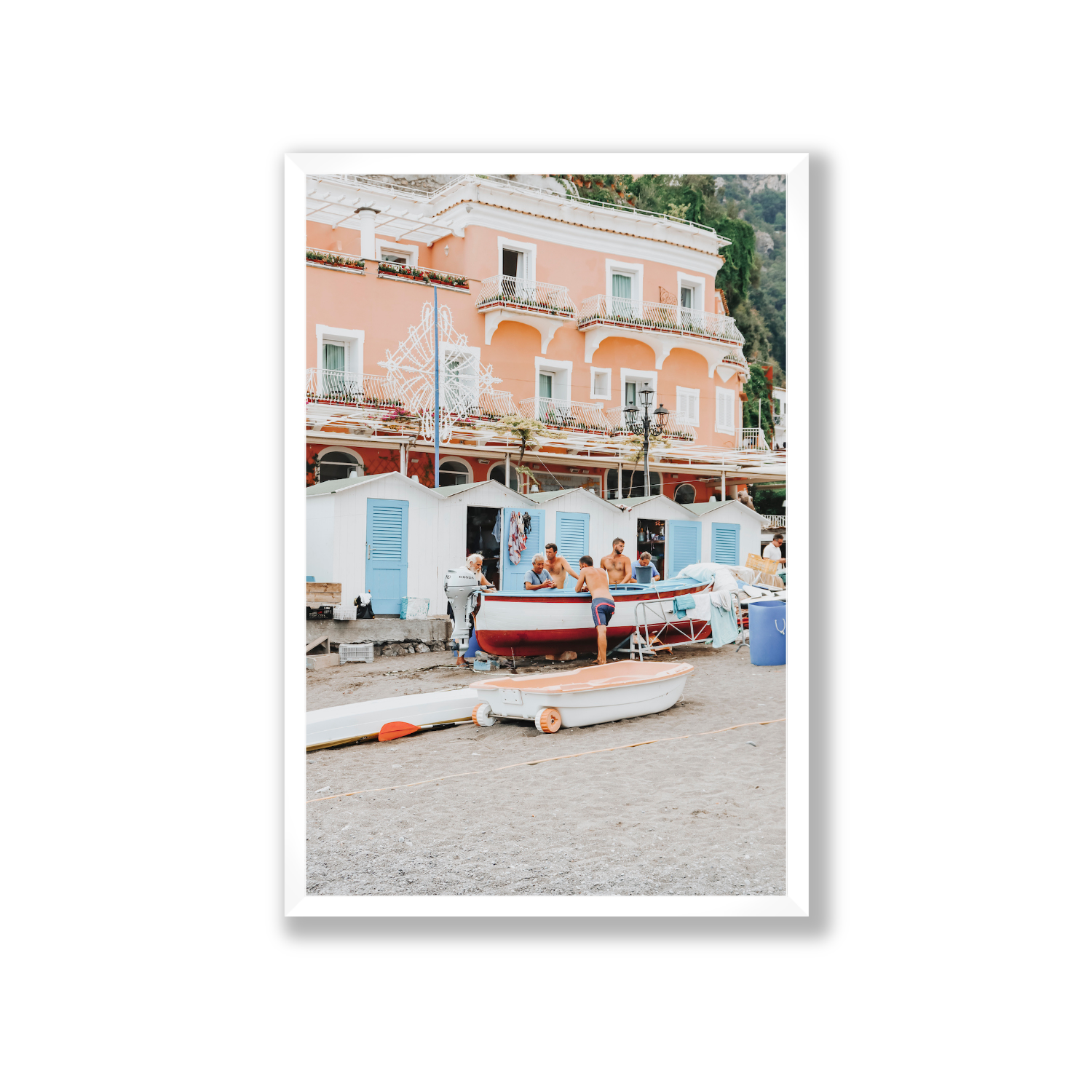 Positano Print, Italy Print - Amichi Co