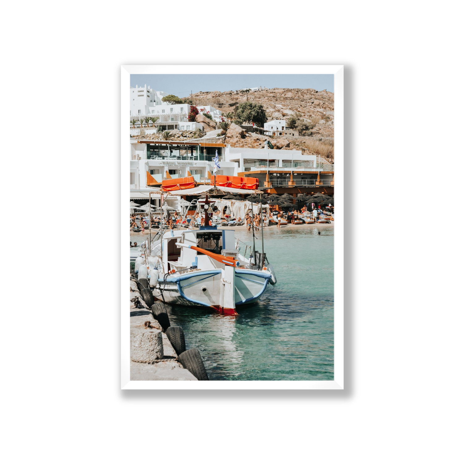 Mykonos Print, Greece Print - Amichi Co