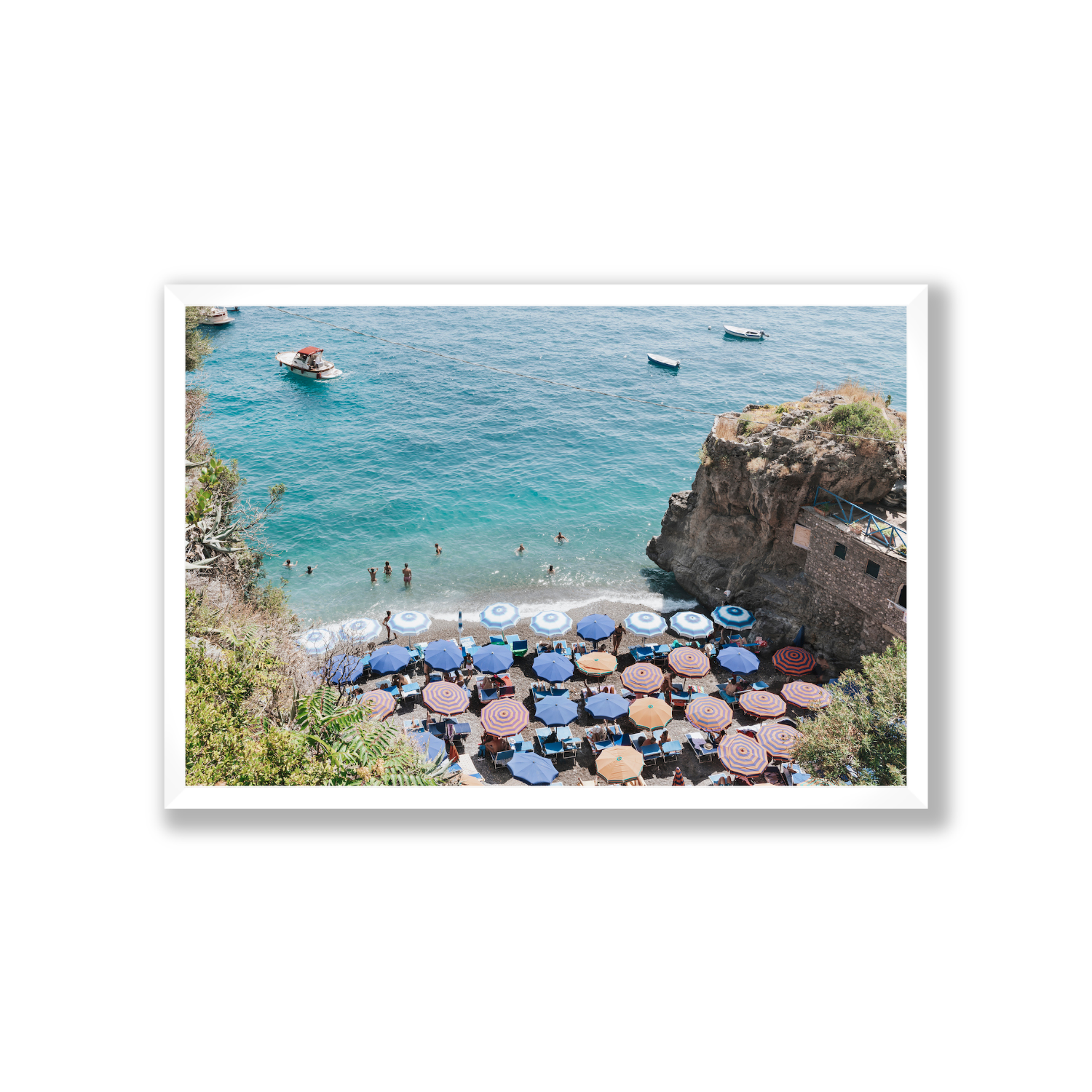 Positano Print, Italy Print - Amichi Co