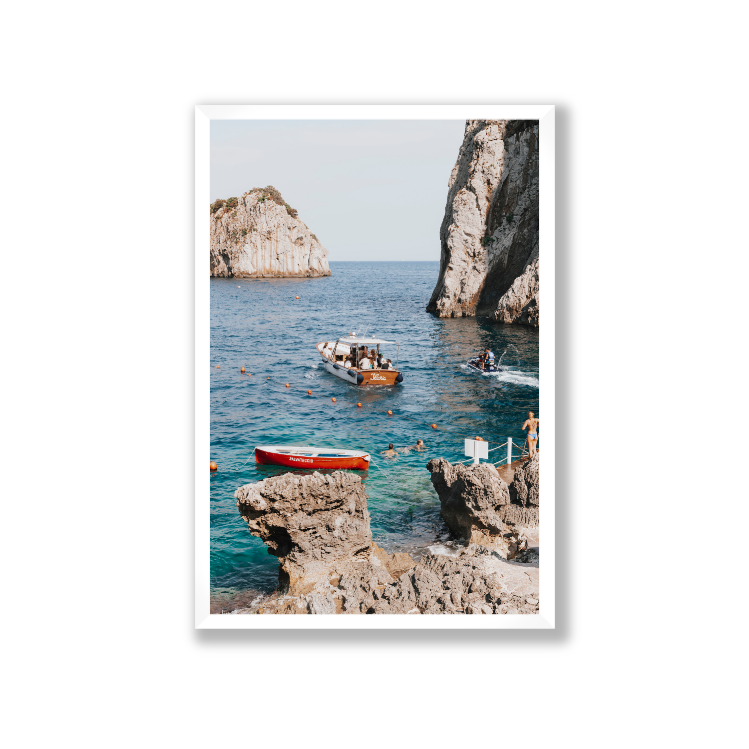 Capri Print, Italy Print - Amichi Co