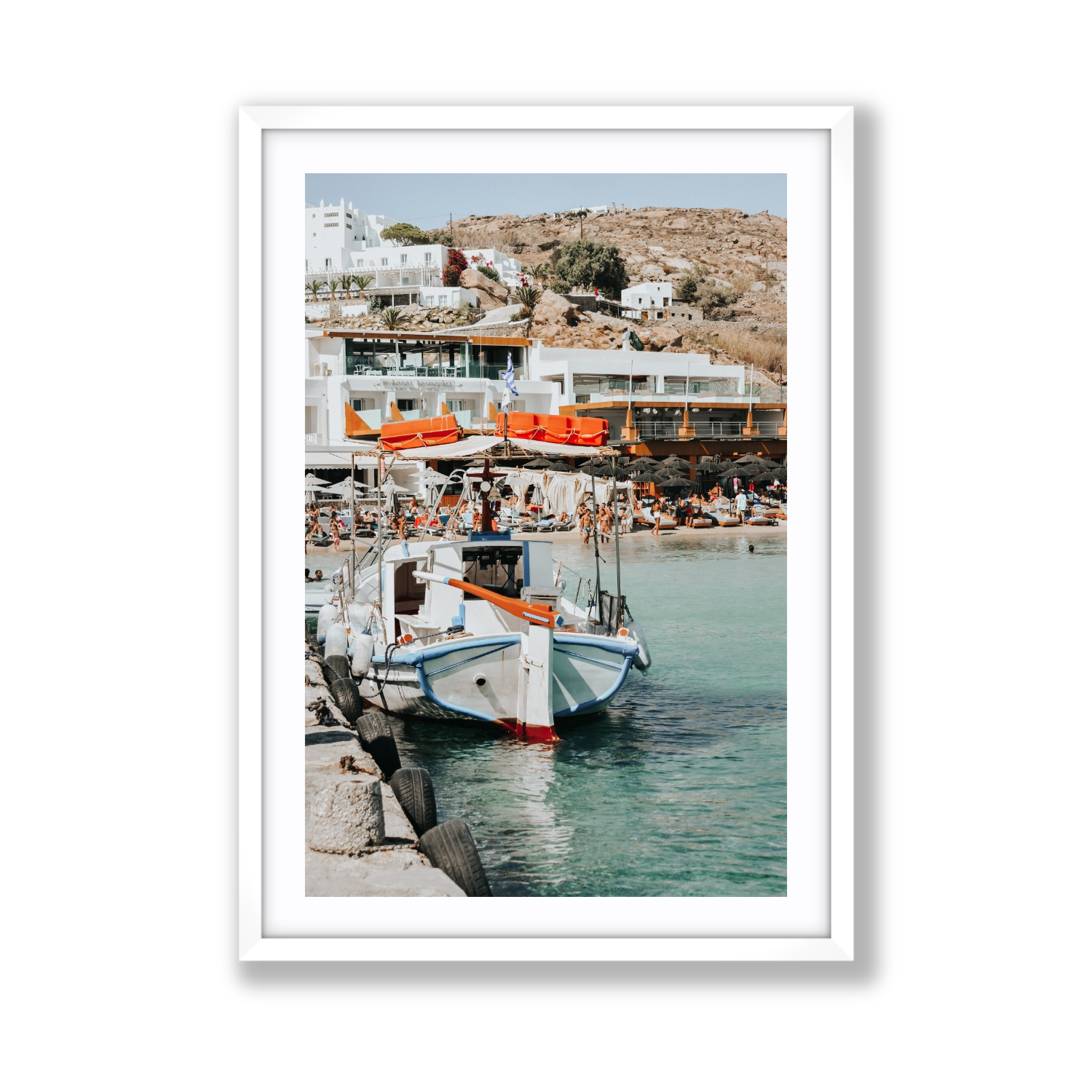 Mykonos Print, Greece Print - Amichi Co