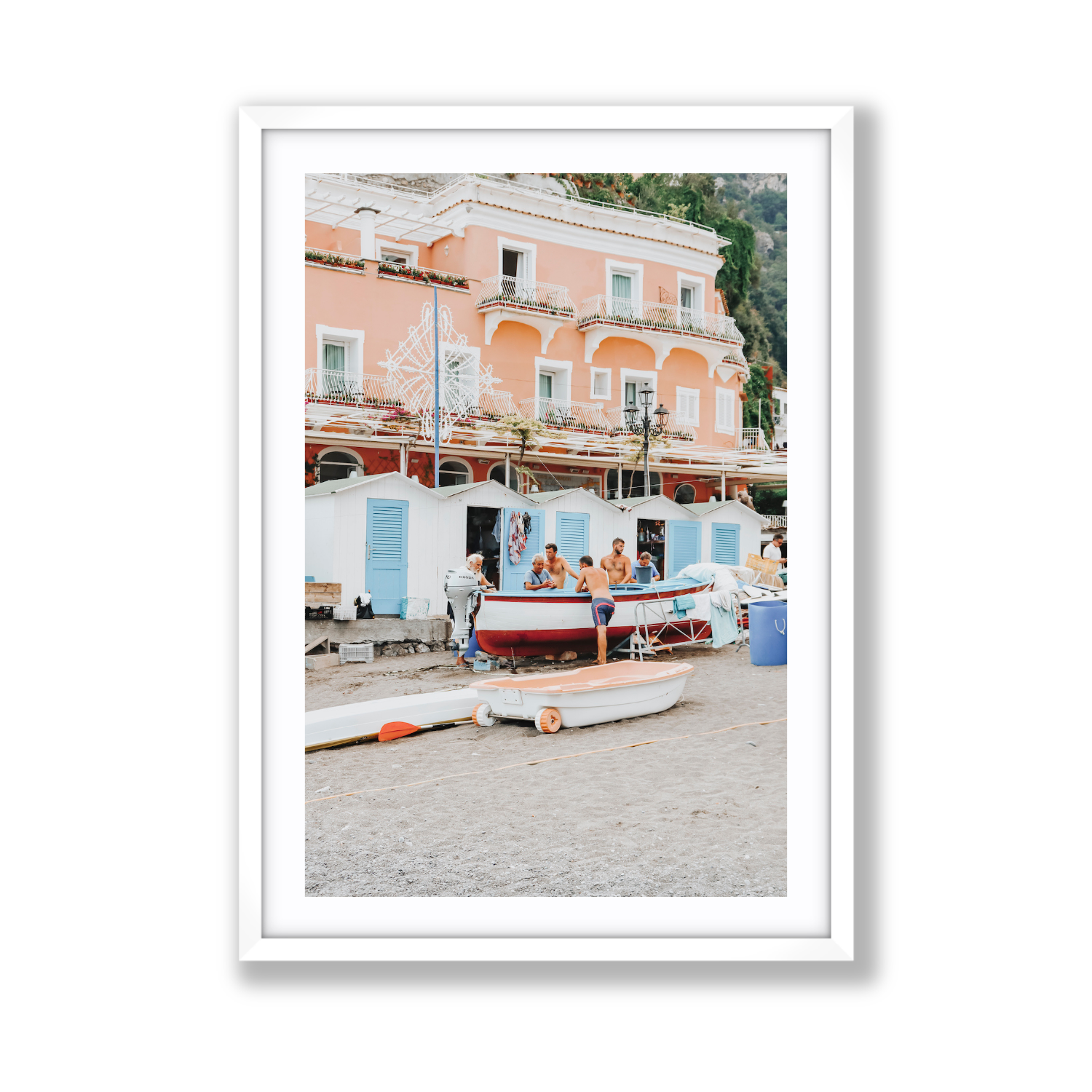 Positano Print, Italy Print - Amichi Co