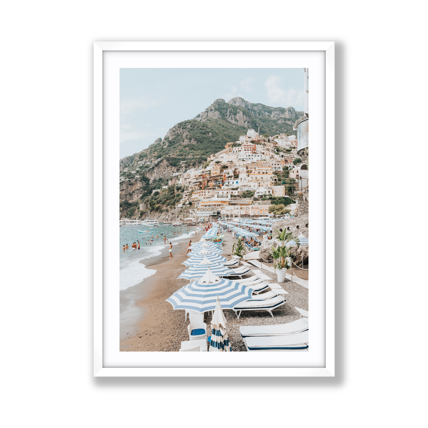 Positano Print, Italy Print - Amichi Co