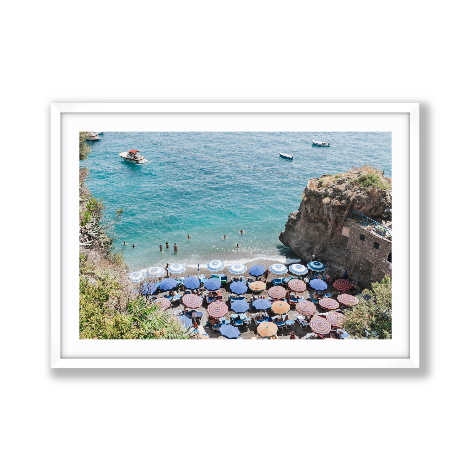 Positano Print, Italy Print - Amichi Co