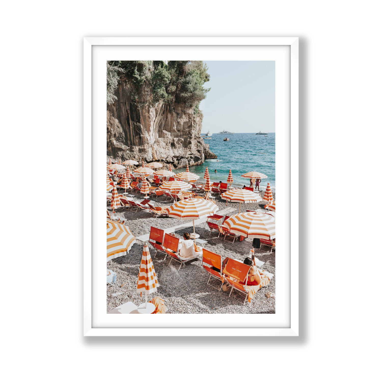 Positano Print, Italy Print - Amichi Co